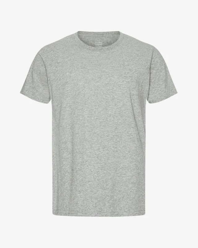 Classic Organic Tee - Heather Grey sold by Colorful Standard