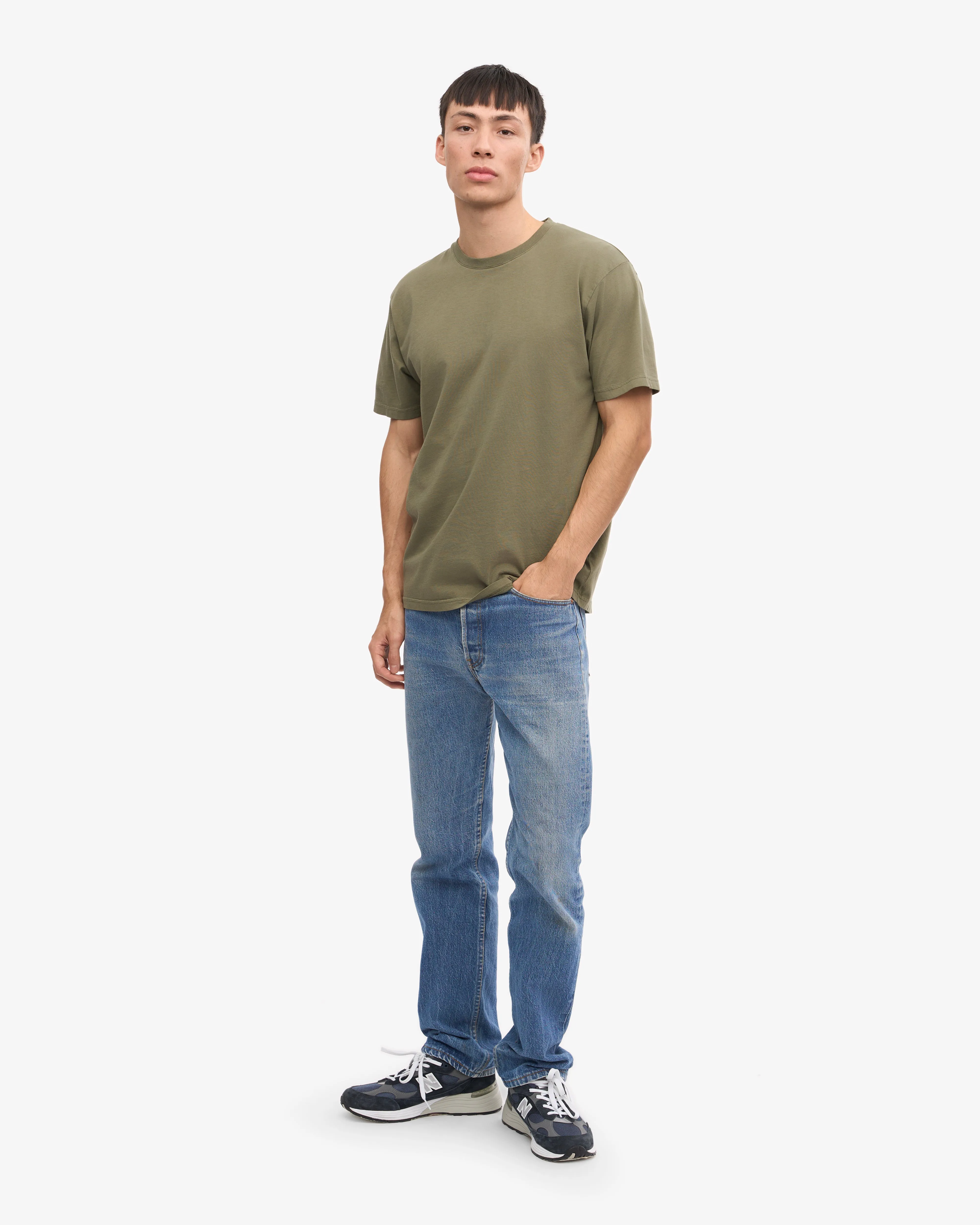Classic Organic Tee - Dusty Olive sold by Colorful Standard product image thumbnail 5