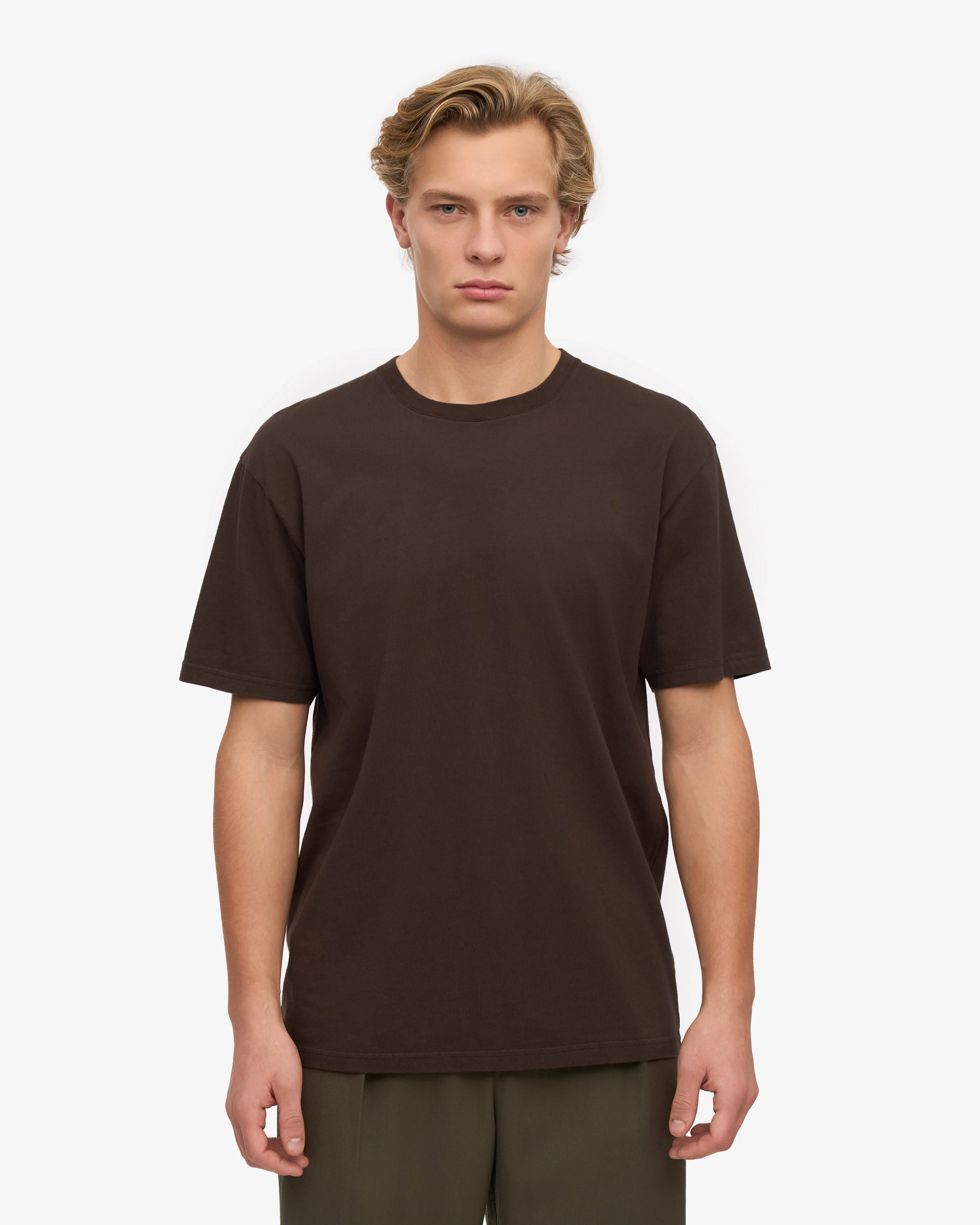 Classic Organic Tee - Coffee Brown sold by Colorful Standard product image thumbnail 2
