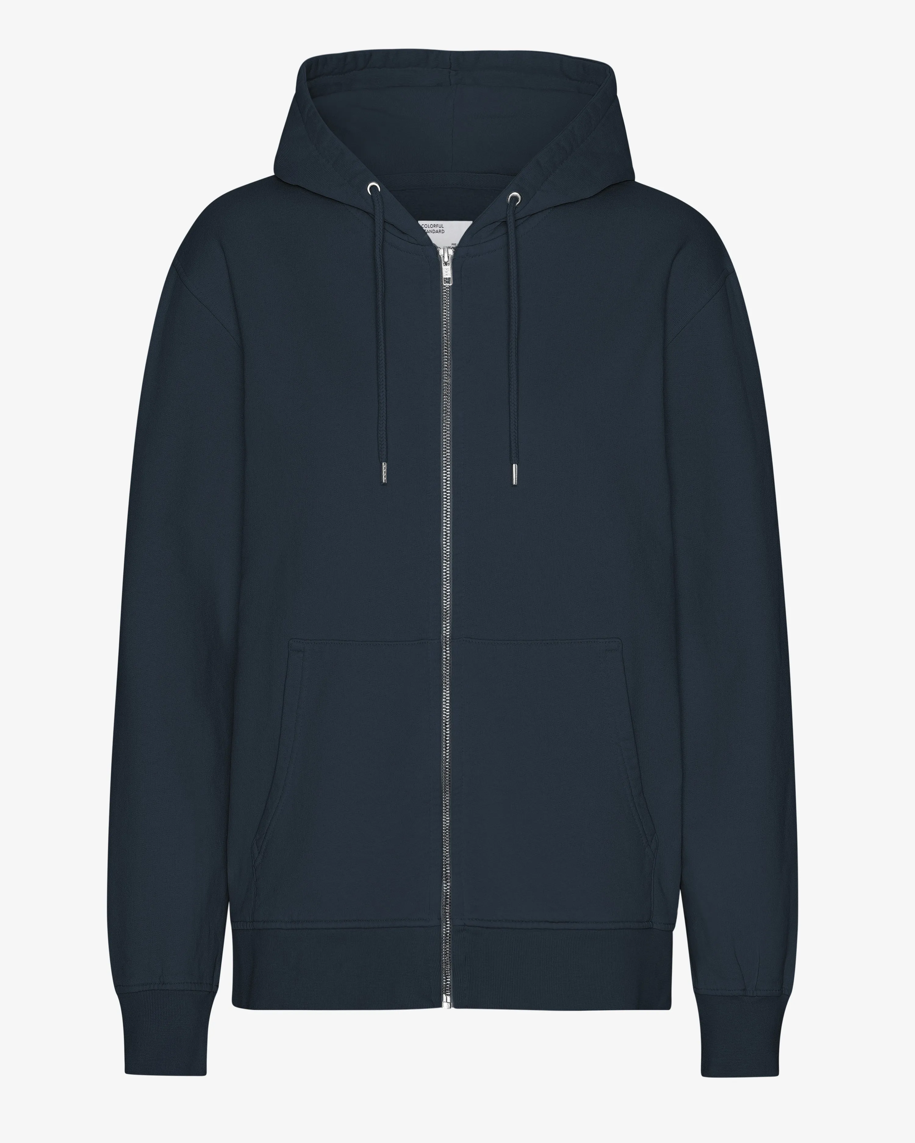 Classic Organic Zip Hood - Navy Blue sold by Colorful Standard