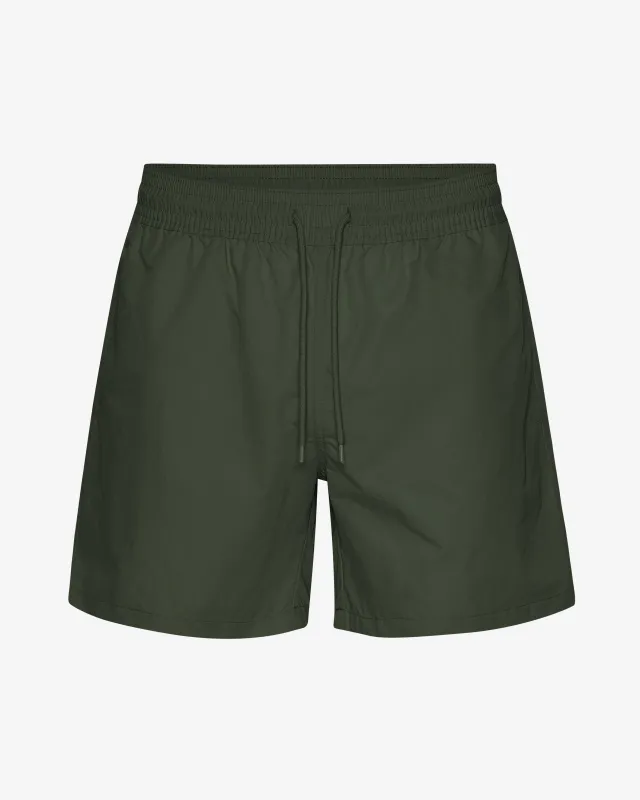 Classic Swim Shorts - Hunter Green sold by Colorful Standard