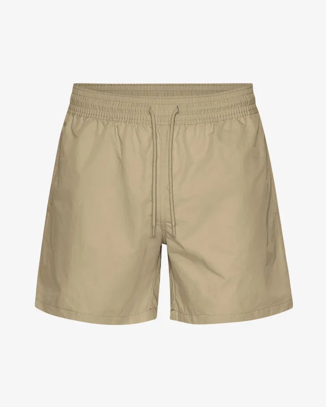 Classic Swim Shorts - Desert Khaki sold by Colorful Standard