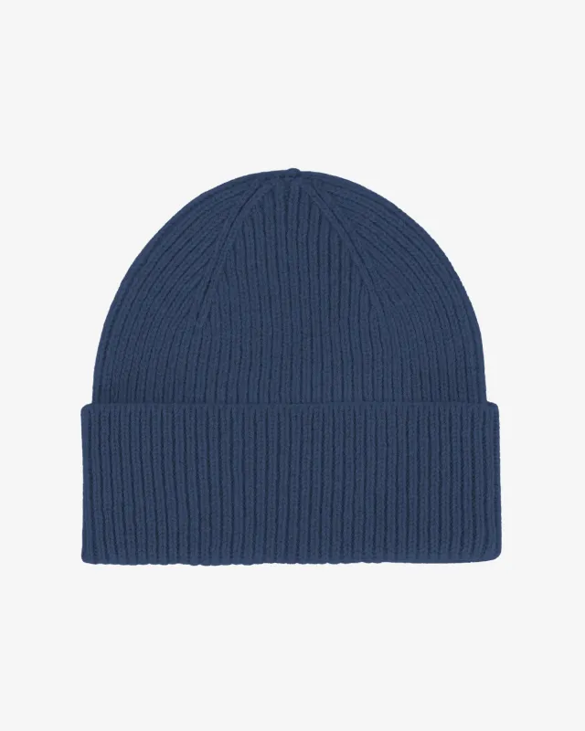 Merino Wool Beanie - Petrol Blue sold by Colorful Standard