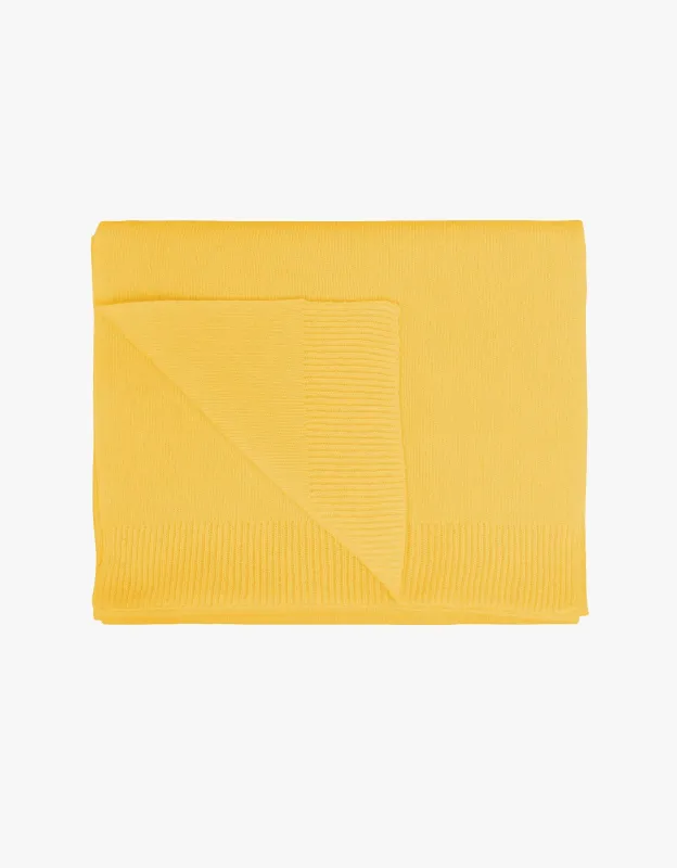 Merino Wool Scarf - Lemon Yellow sold by Colorful Standard