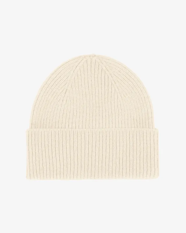 Merino Wool Beanie - Optical White sold by Colorful Standard