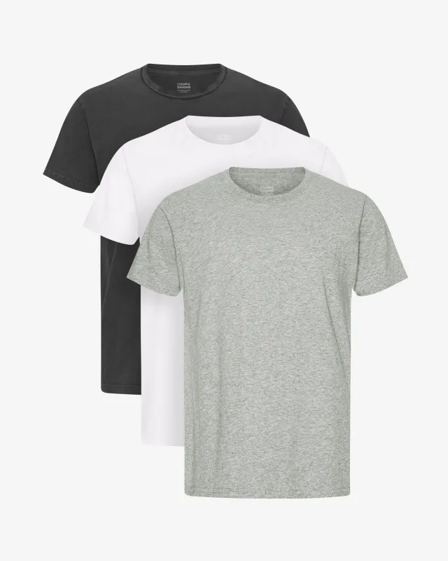 Classic Organic Tee - Mixed 08 (3-Pack) sold by Colorful Standard