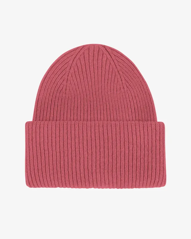 Merino Wool Hat - Raspberry Pink sold by Colorful Standard