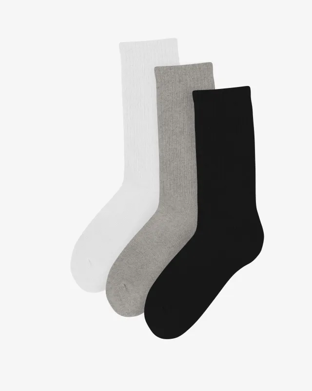 Organic Active Sock - Mixed 01 (3-Pack) sold by Colorful Standard