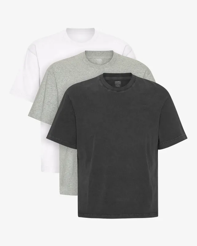 Oversized Organic Tee - Mixed 07 (3-Pack) sold by Colorful Standard