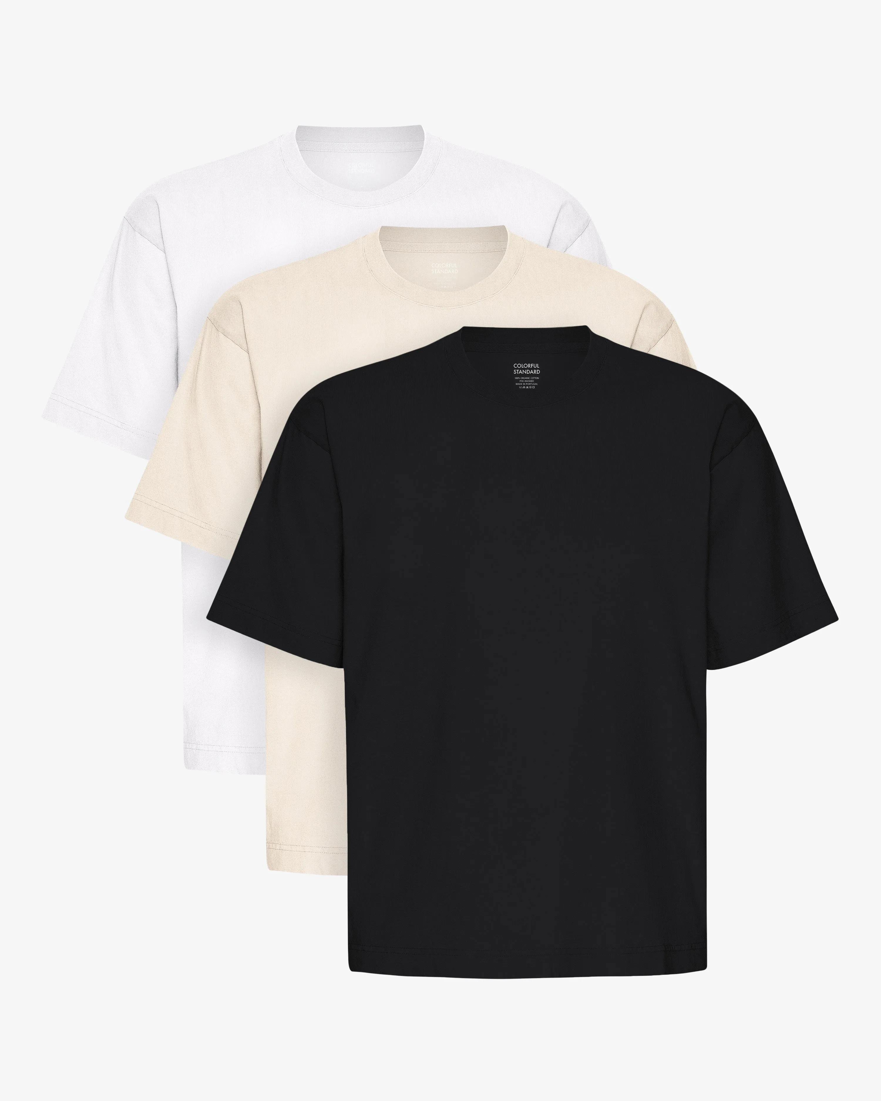Oversized Organic Tee - Mixed 02 (3-Pack) sold by Colorful Standard
