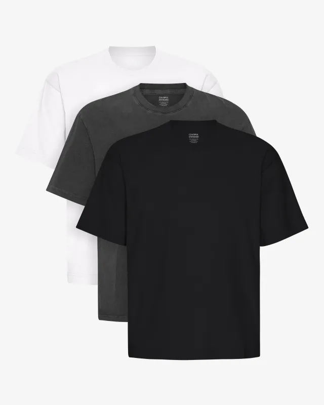 Oversized Organic Tee - Mixed 01 (3-Pack) sold by Colorful Standard