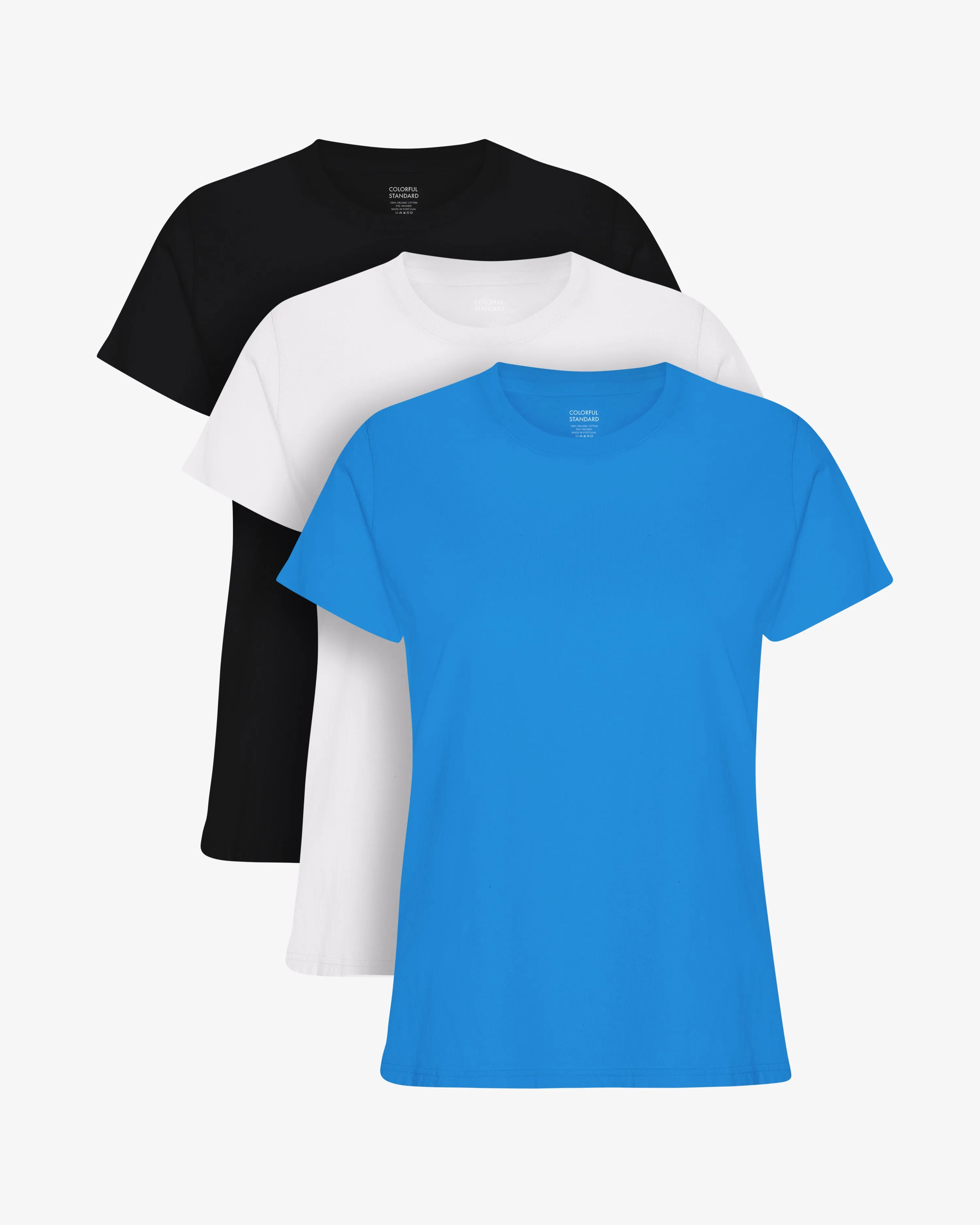 Women Light Organic Tee - Mixed 03 (3-Pack) sold by Colorful Standard