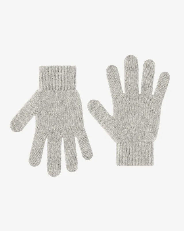 Merino Wool Gloves - Limestone Grey sold by Colorful Standard