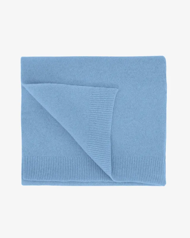Merino Wool Scarf - Seaside Blue sold by Colorful Standard