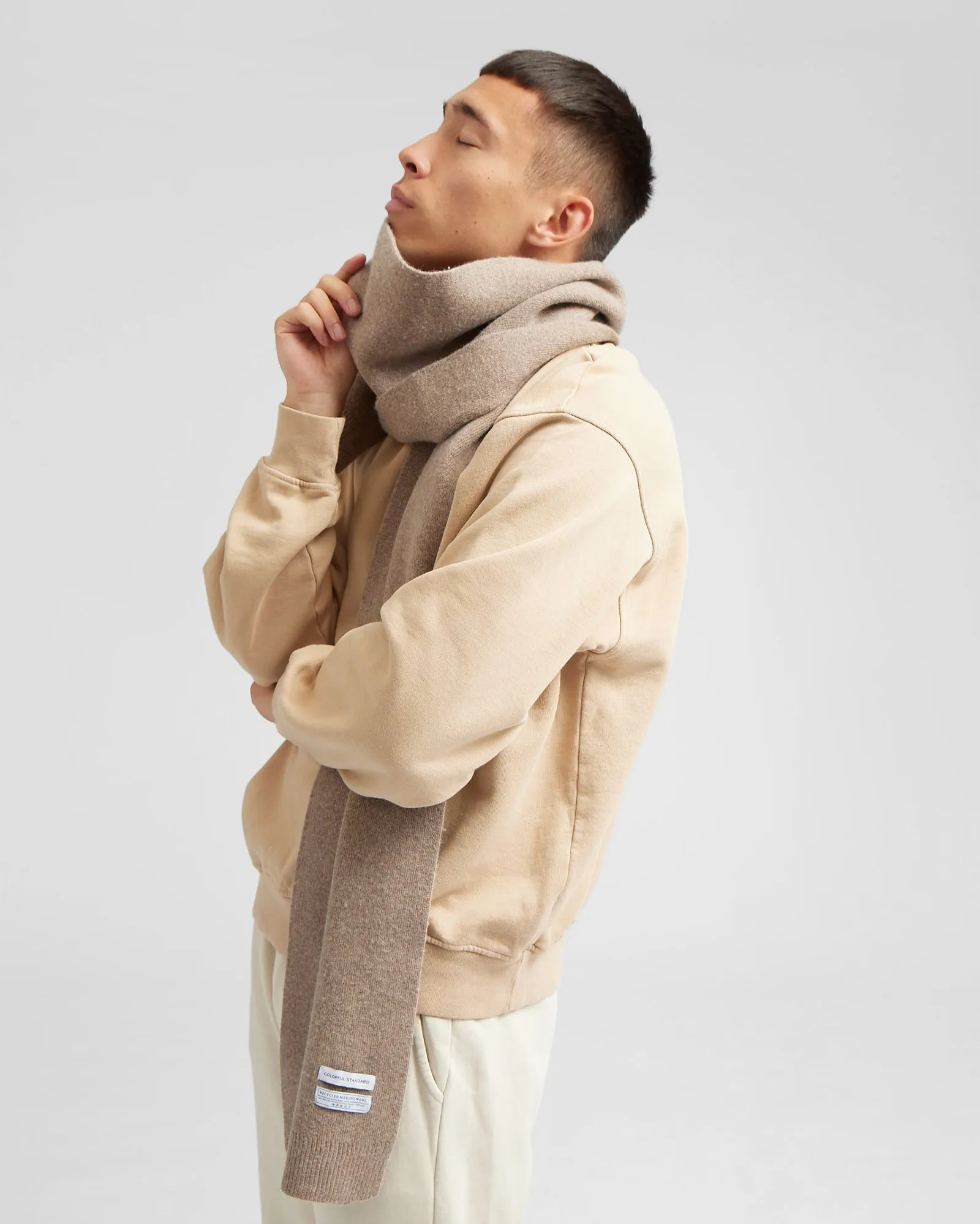 Merino Wool Scarf - Honey Beige sold by Colorful Standard product image thumbnail 2