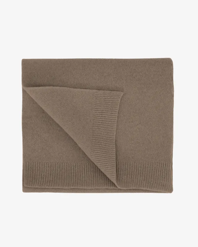 Merino Wool Scarf - Warm Taupe sold by Colorful Standard