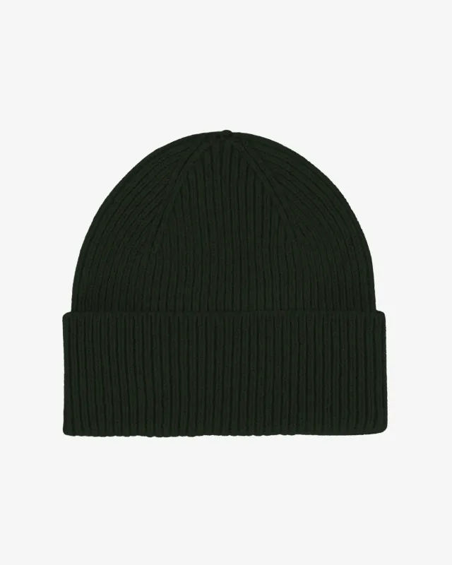 Merino Wool Beanie - Hunter Green sold by Colorful Standard