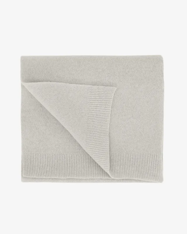 Merino Wool Scarf - Limestone Grey sold by Colorful Standard