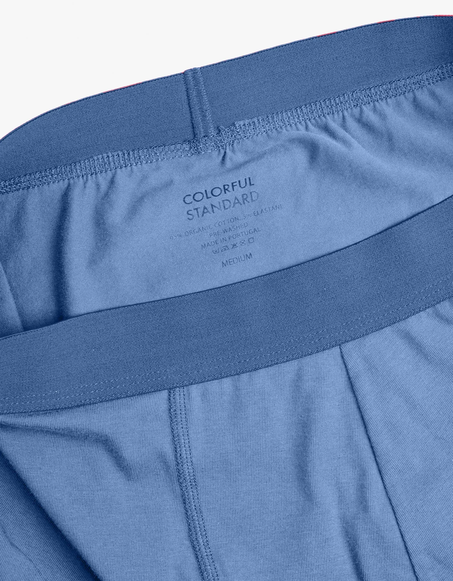 Classic Organic Boxer Briefs - Sky Blue sold by Colorful Standard product image thumbnail 5