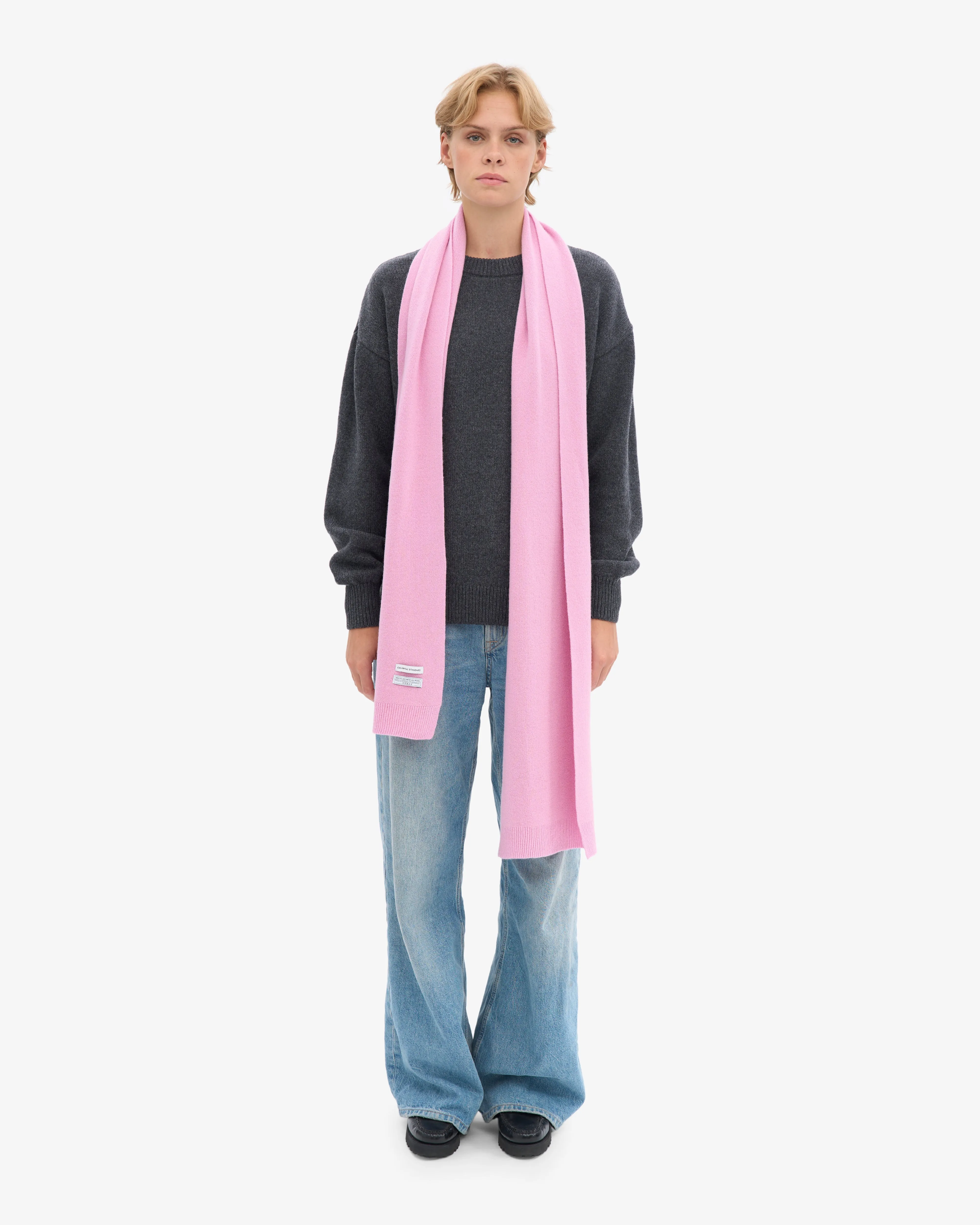 Merino Wool Scarf - Cherry Blossom sold by Colorful Standard product image thumbnail 3