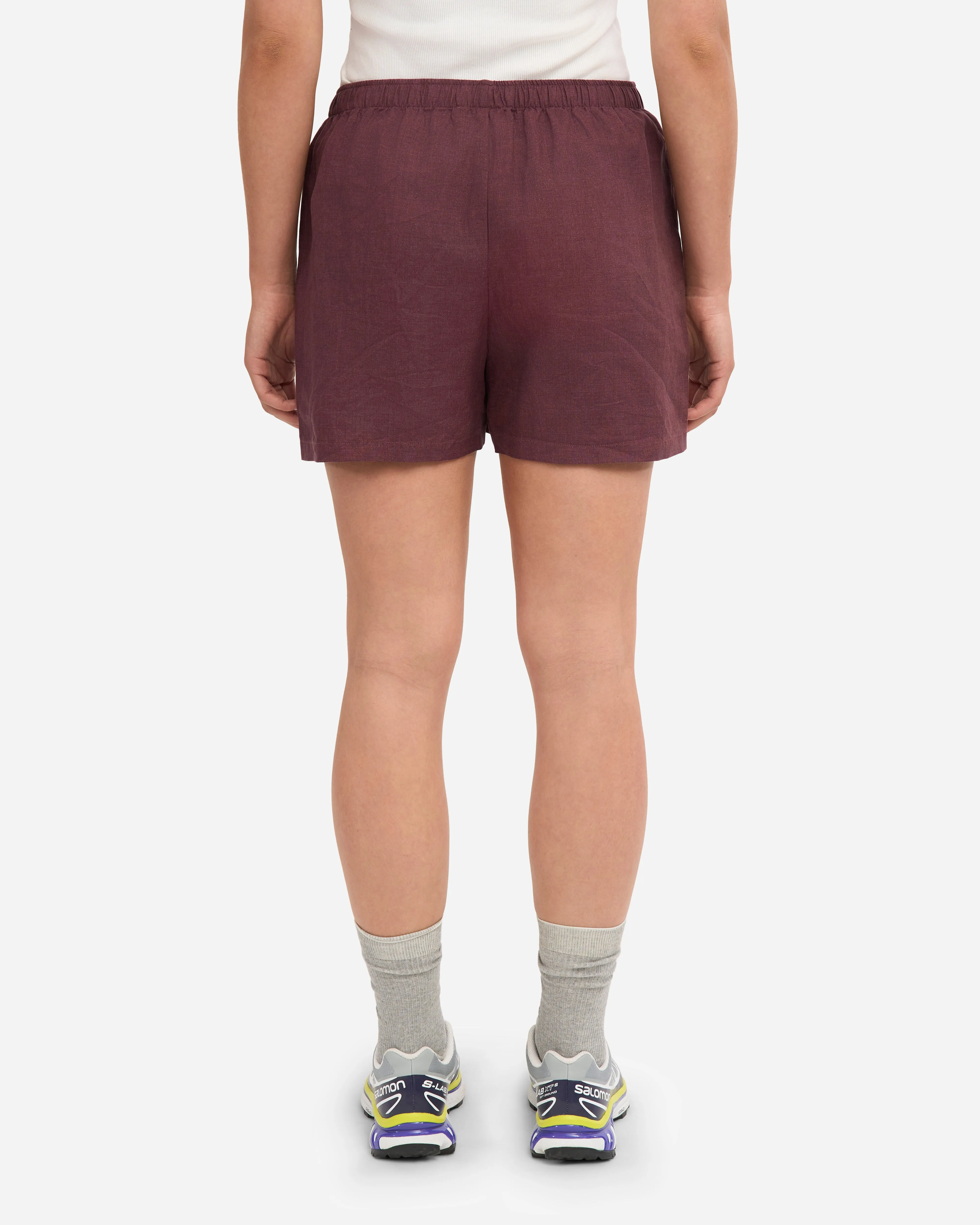 Linen Shorts - Oxblood Red sold by Colorful Standard product image thumbnail 5