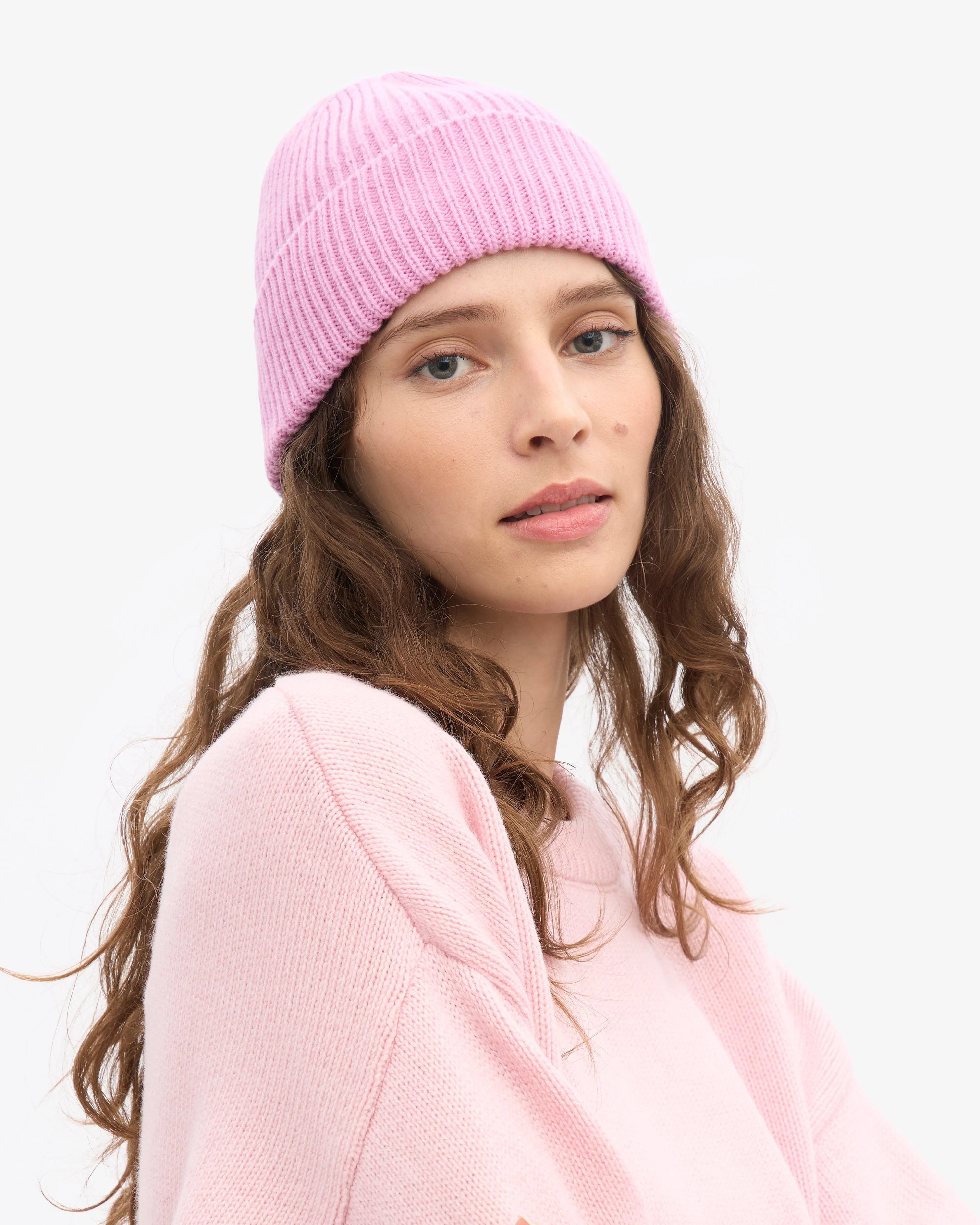 Merino Wool Beanie - Cherry Blossom sold by Colorful Standard product image thumbnail 5