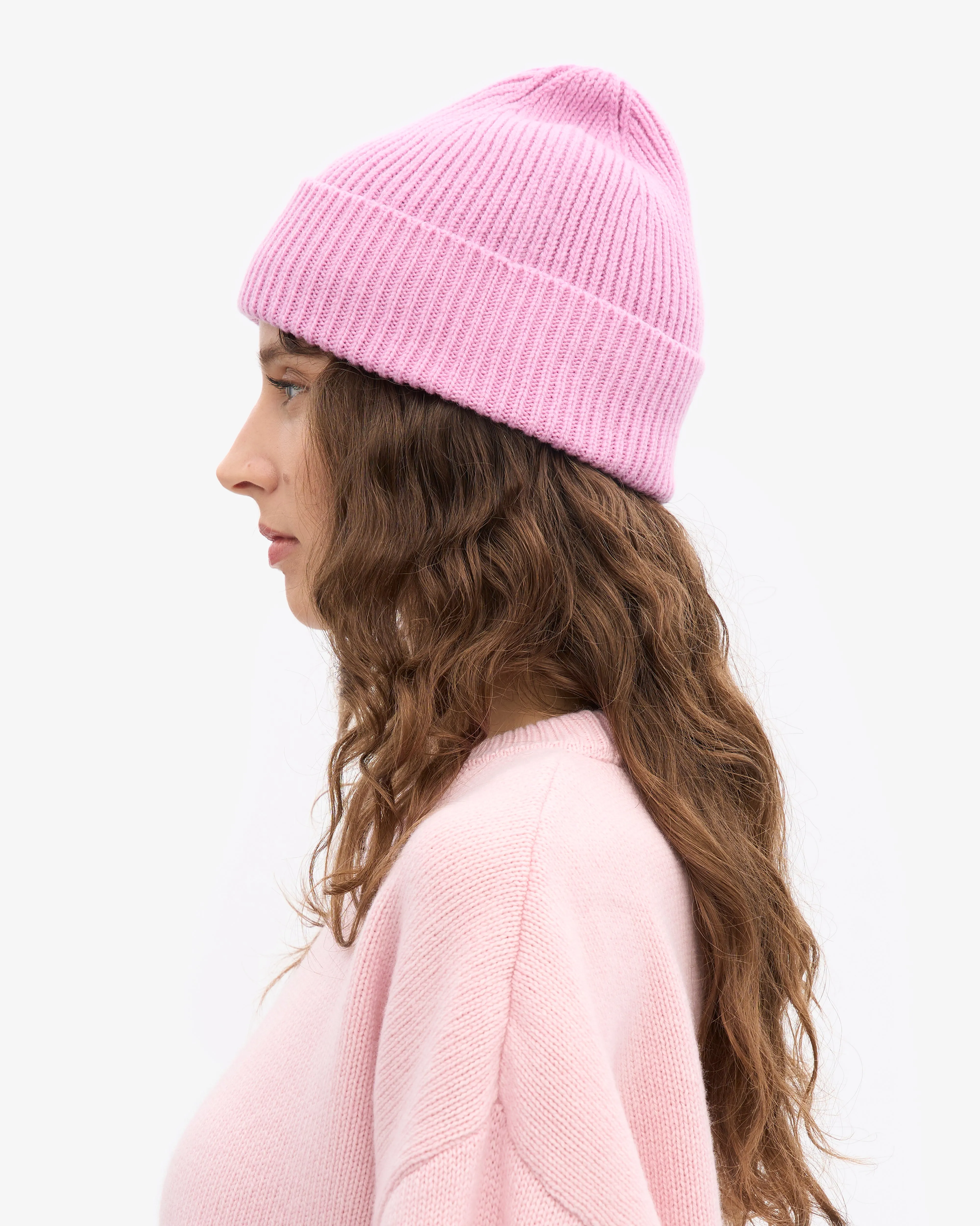 Merino Wool Beanie - Cherry Blossom sold by Colorful Standard product image thumbnail 3