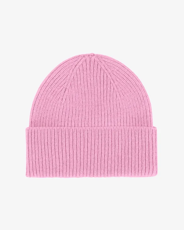Merino Wool Beanie - Cherry Blossom made by Colorful Standard