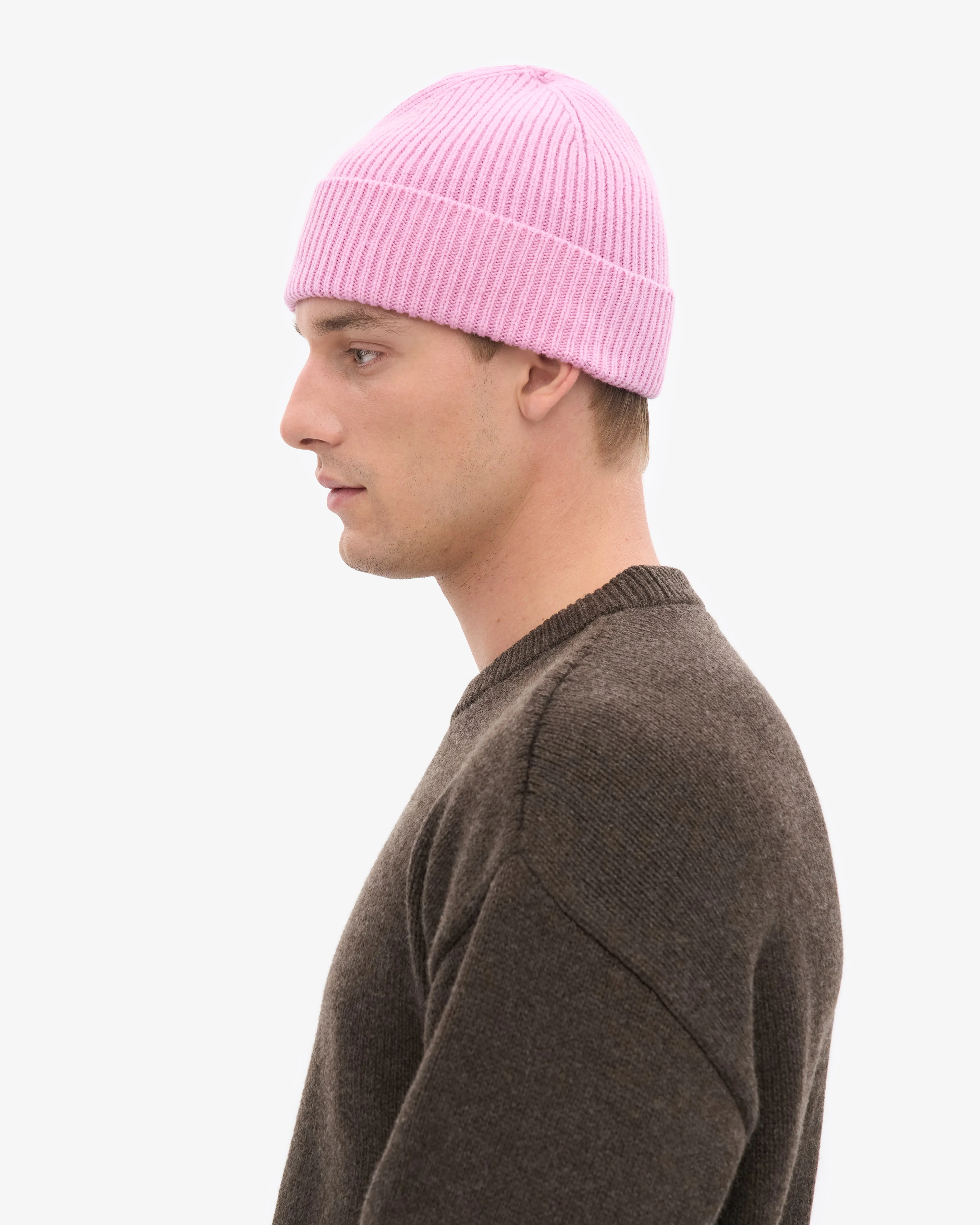 Merino Wool Beanie - Cherry Blossom sold by Colorful Standard product image thumbnail 3