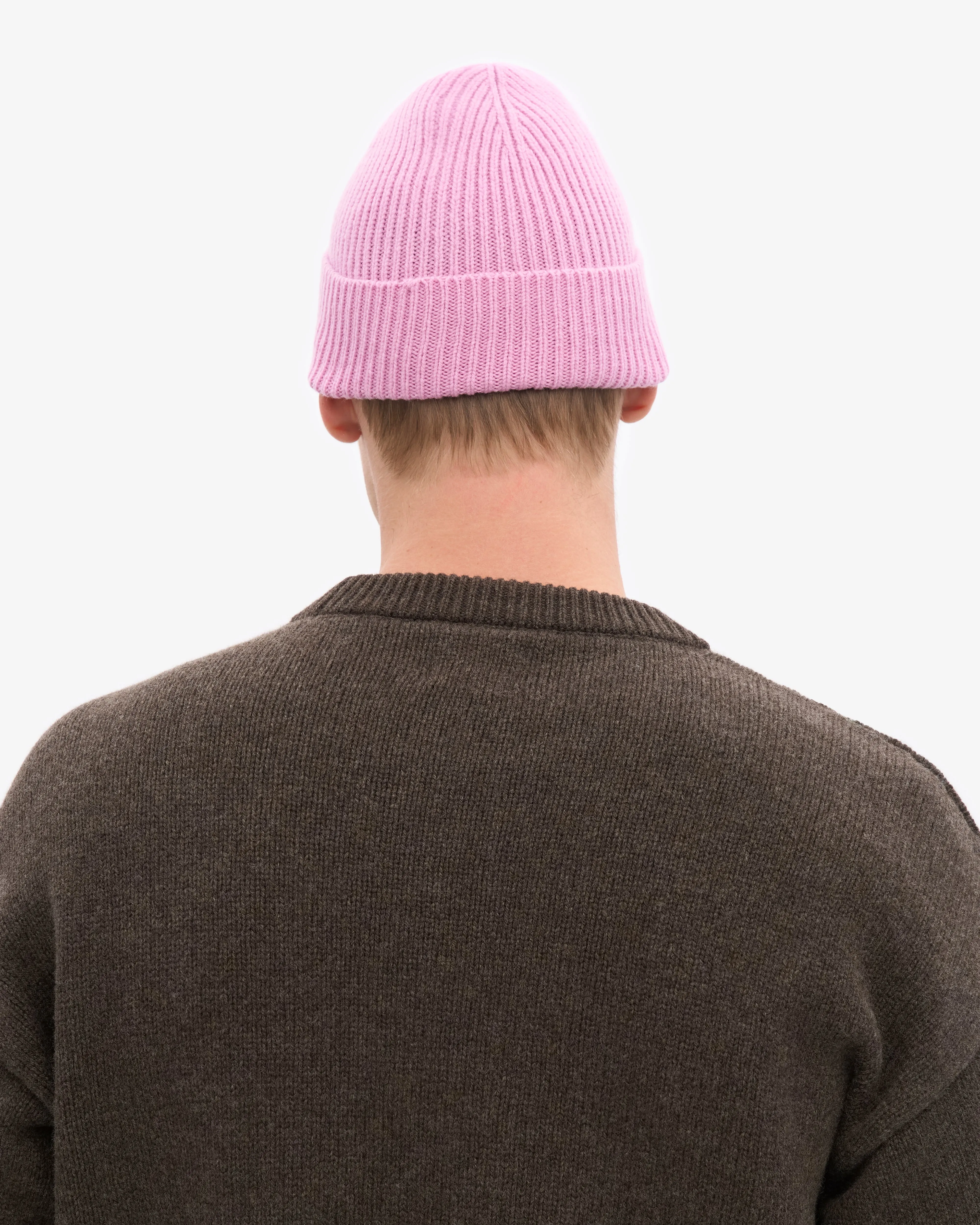 Merino Wool Beanie - Cherry Blossom sold by Colorful Standard product image thumbnail 4