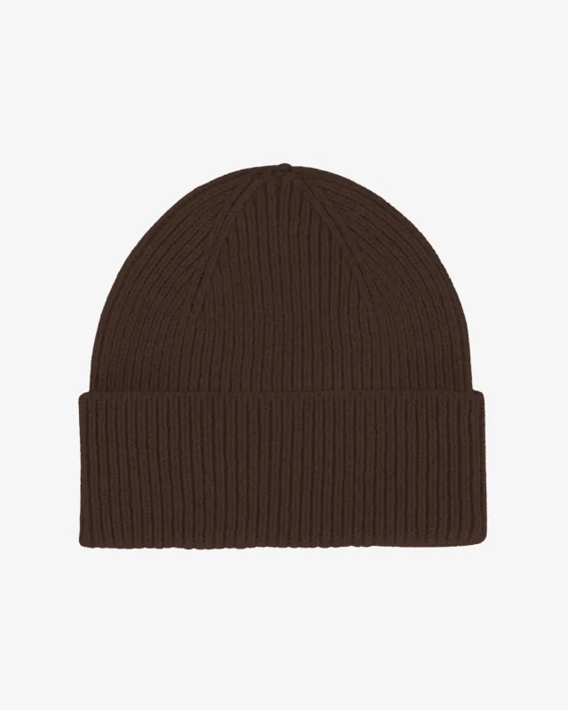 Merino Wool Beanie - Coffee Brown sold by Colorful Standard