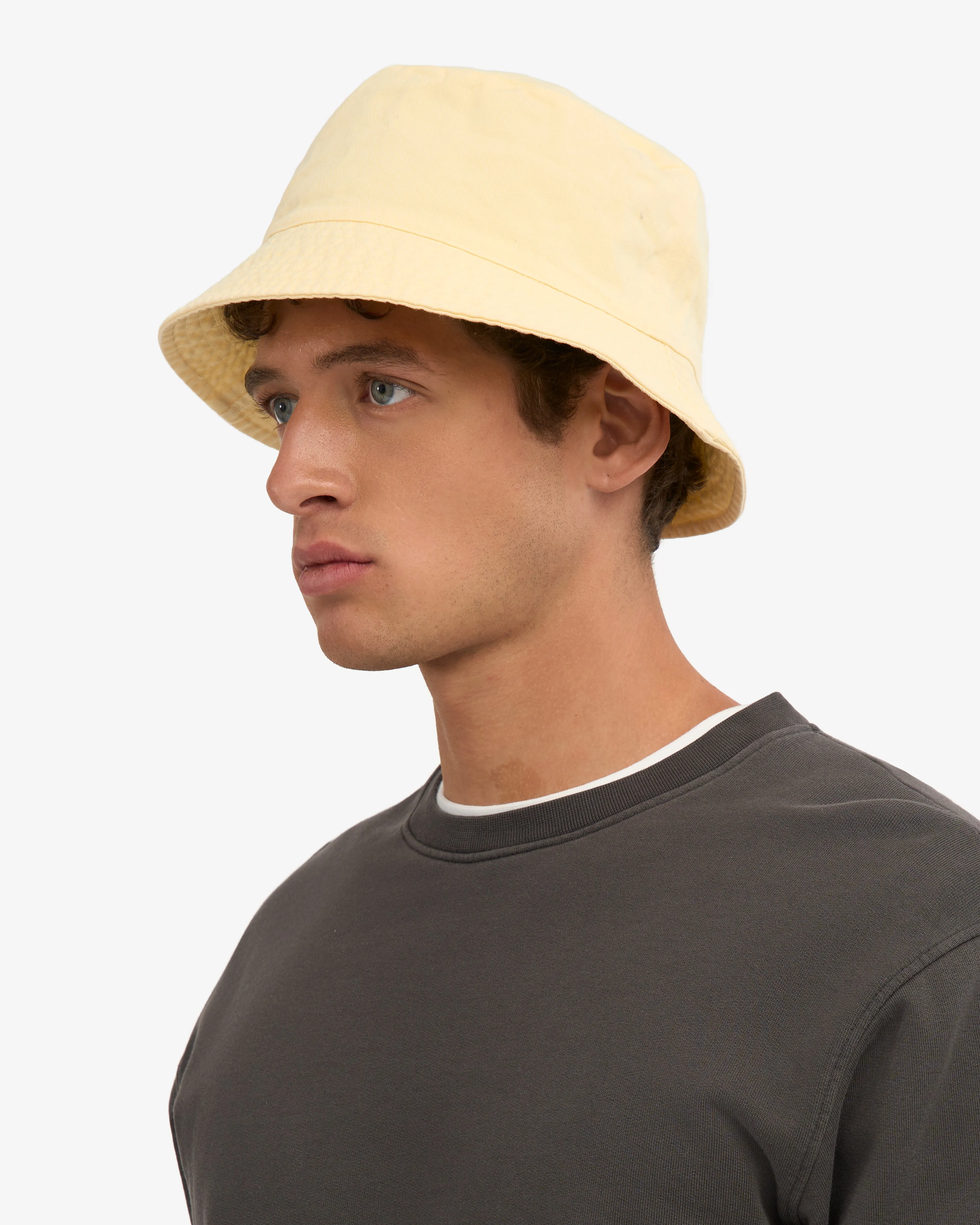 Organic Cotton Bucket Hat - Faded Indigo sold by Colorful Standard product image thumbnail 2