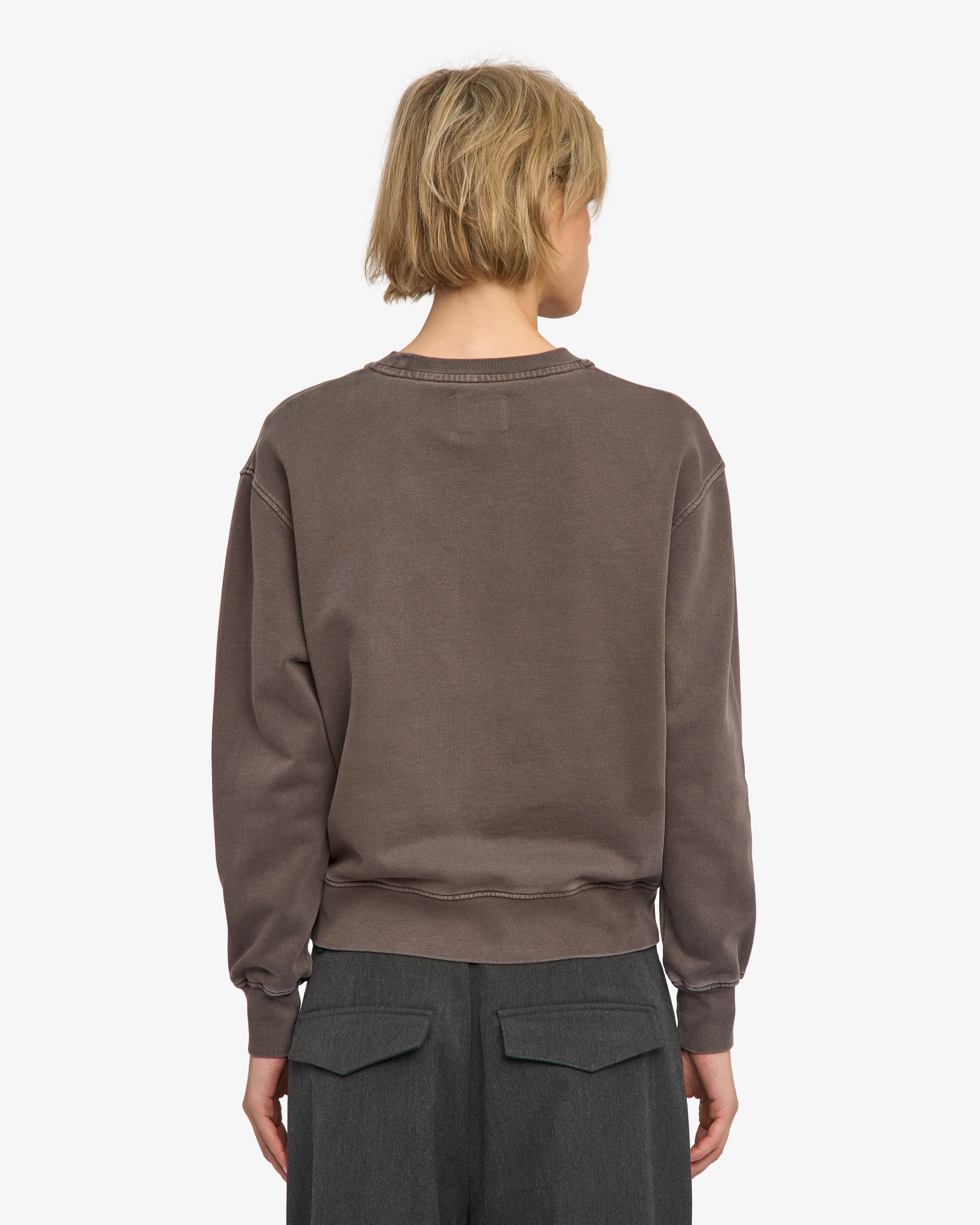 Women Classic Organic Crew - Faded Mud sold by Colorful Standard product image thumbnail 4