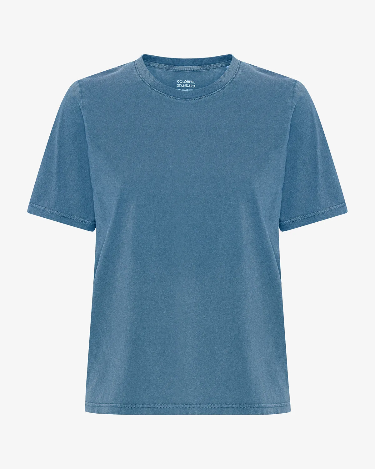 Women Light Organic Tee - Faded Indigo sold by Colorful Standard