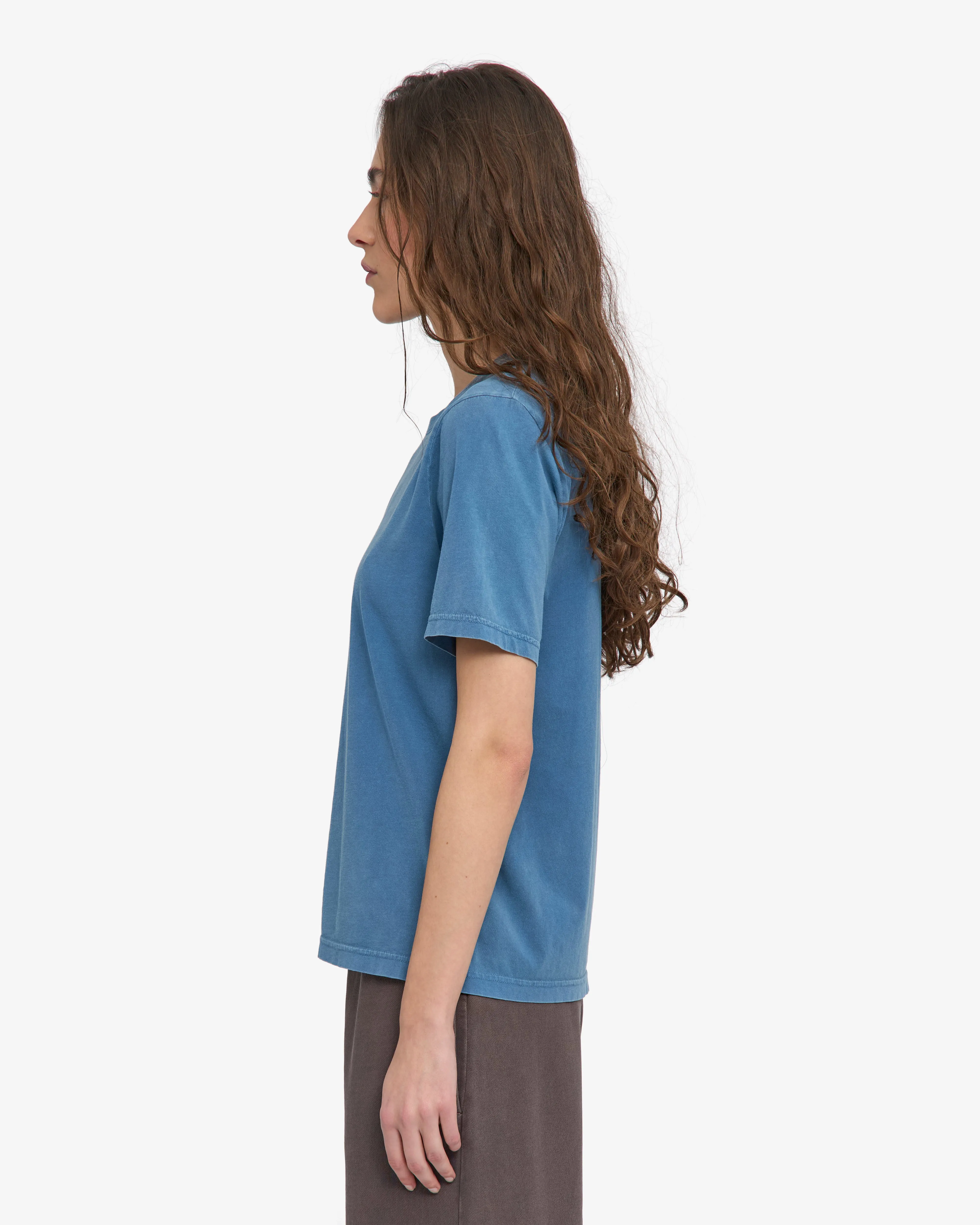 Women Light Organic Tee - Faded Indigo sold by Colorful Standard product image thumbnail 3