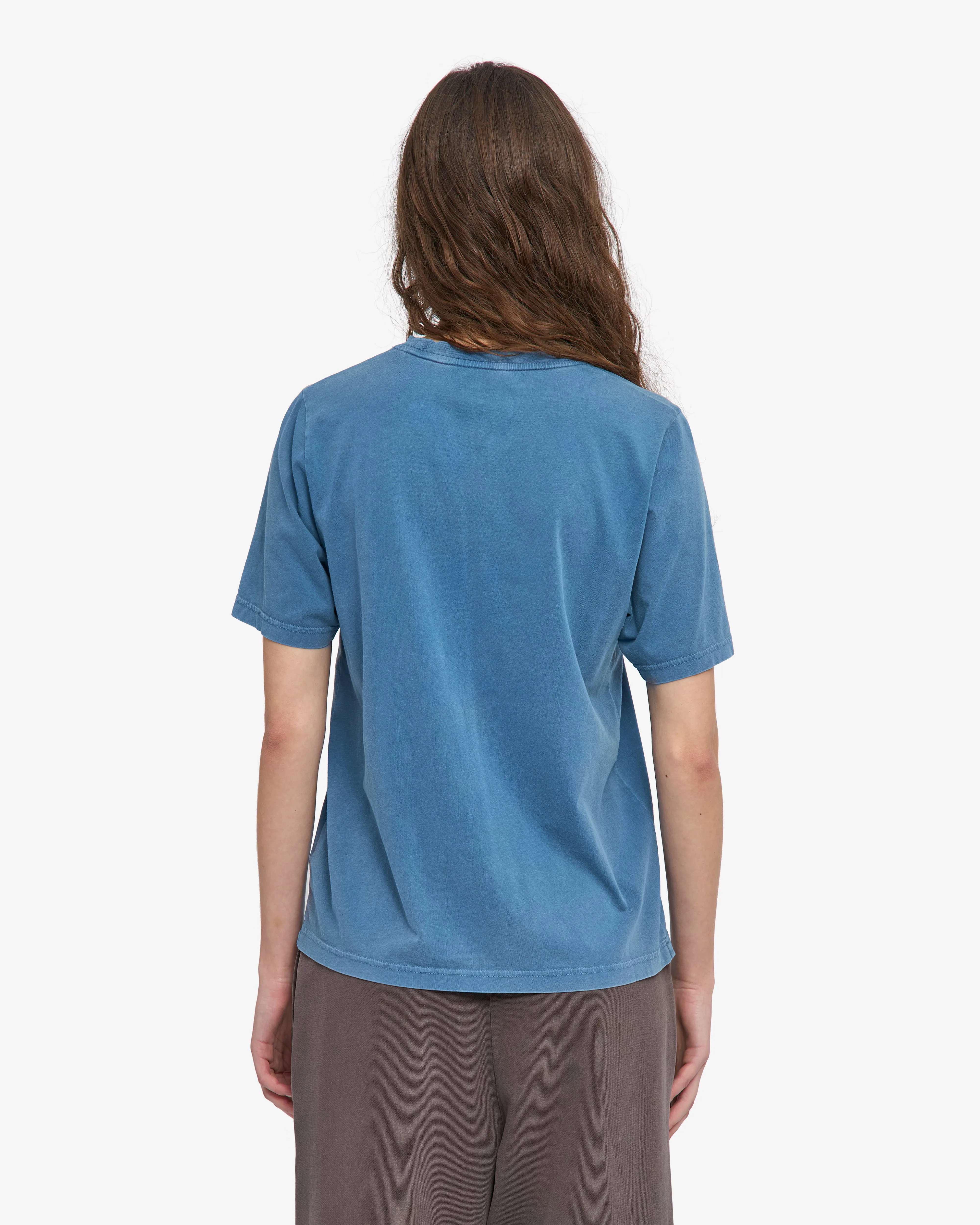 Women Light Organic Tee - Faded Indigo sold by Colorful Standard product image thumbnail 4