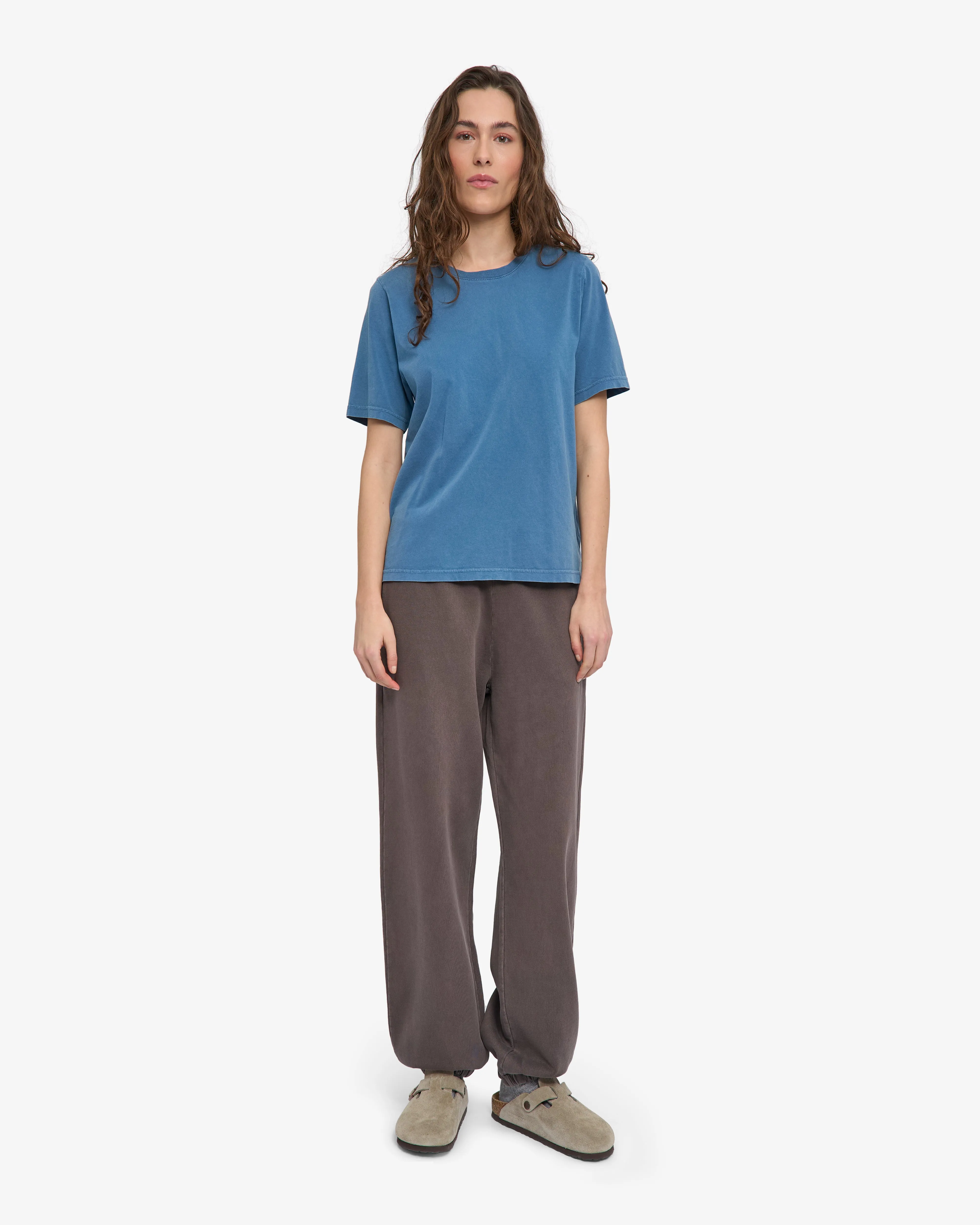 Women Light Organic Tee - Faded Indigo sold by Colorful Standard product image thumbnail 5