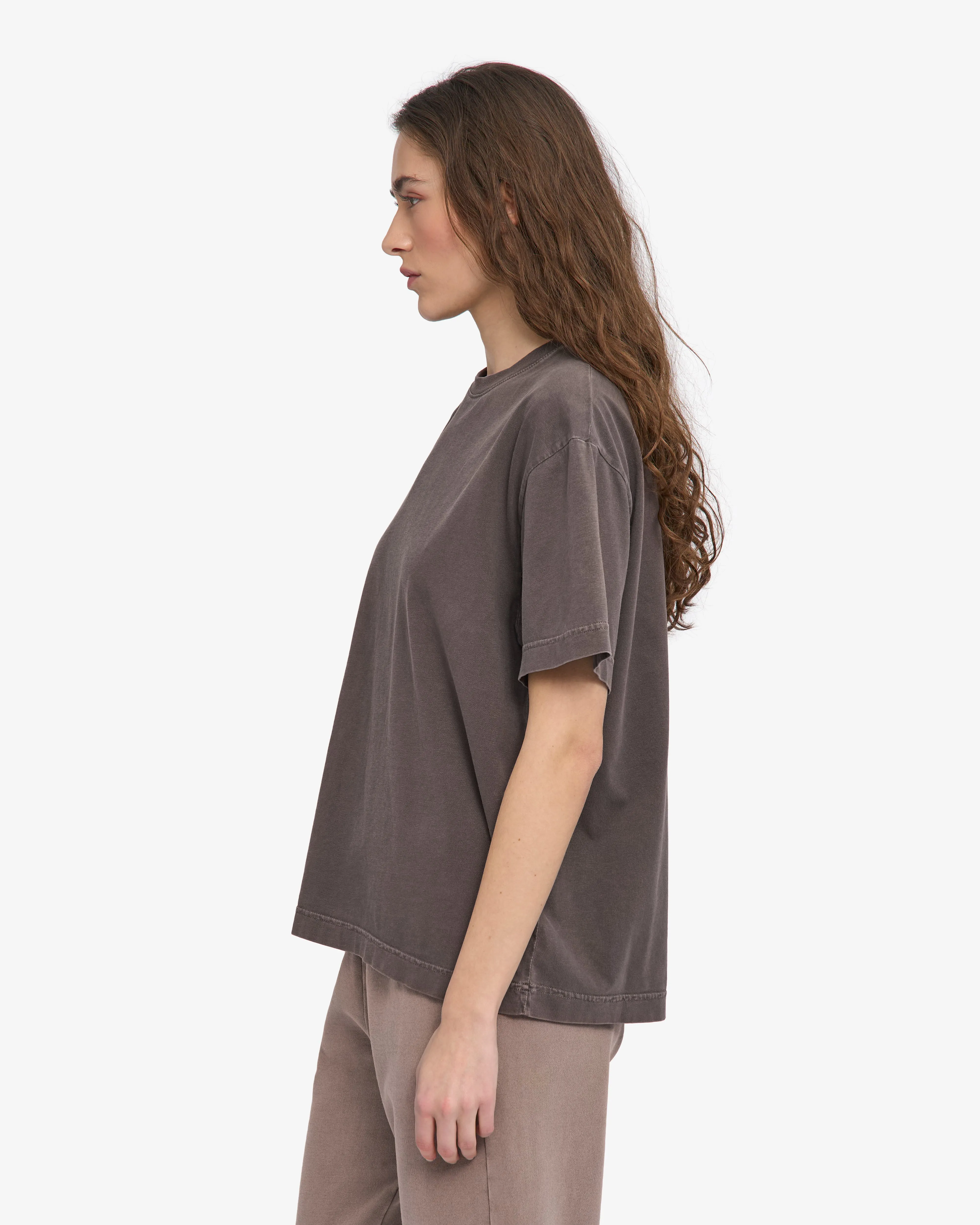 Oversized Organic T-Shirt - Faded Mud sold by Colorful Standard product image thumbnail 3
