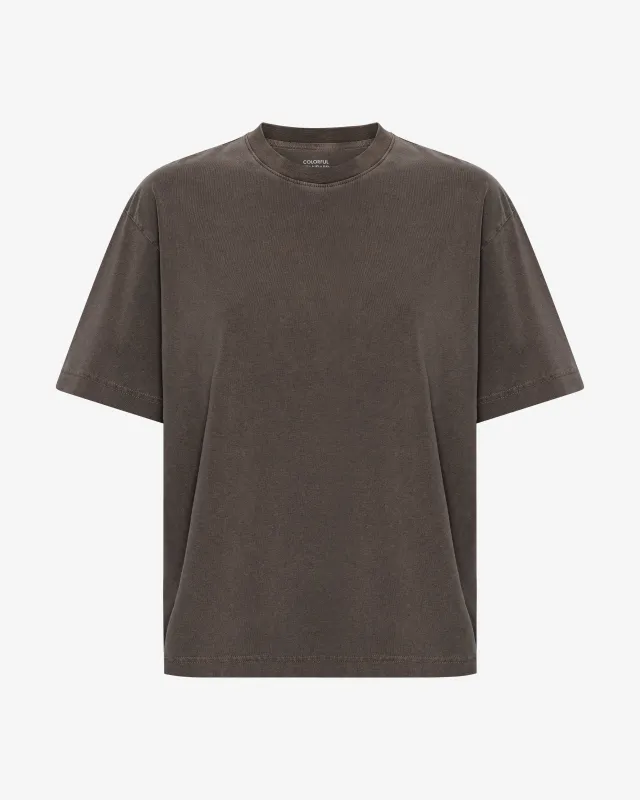 Oversized Organic T-Shirt - Faded Mud made by Colorful Standard