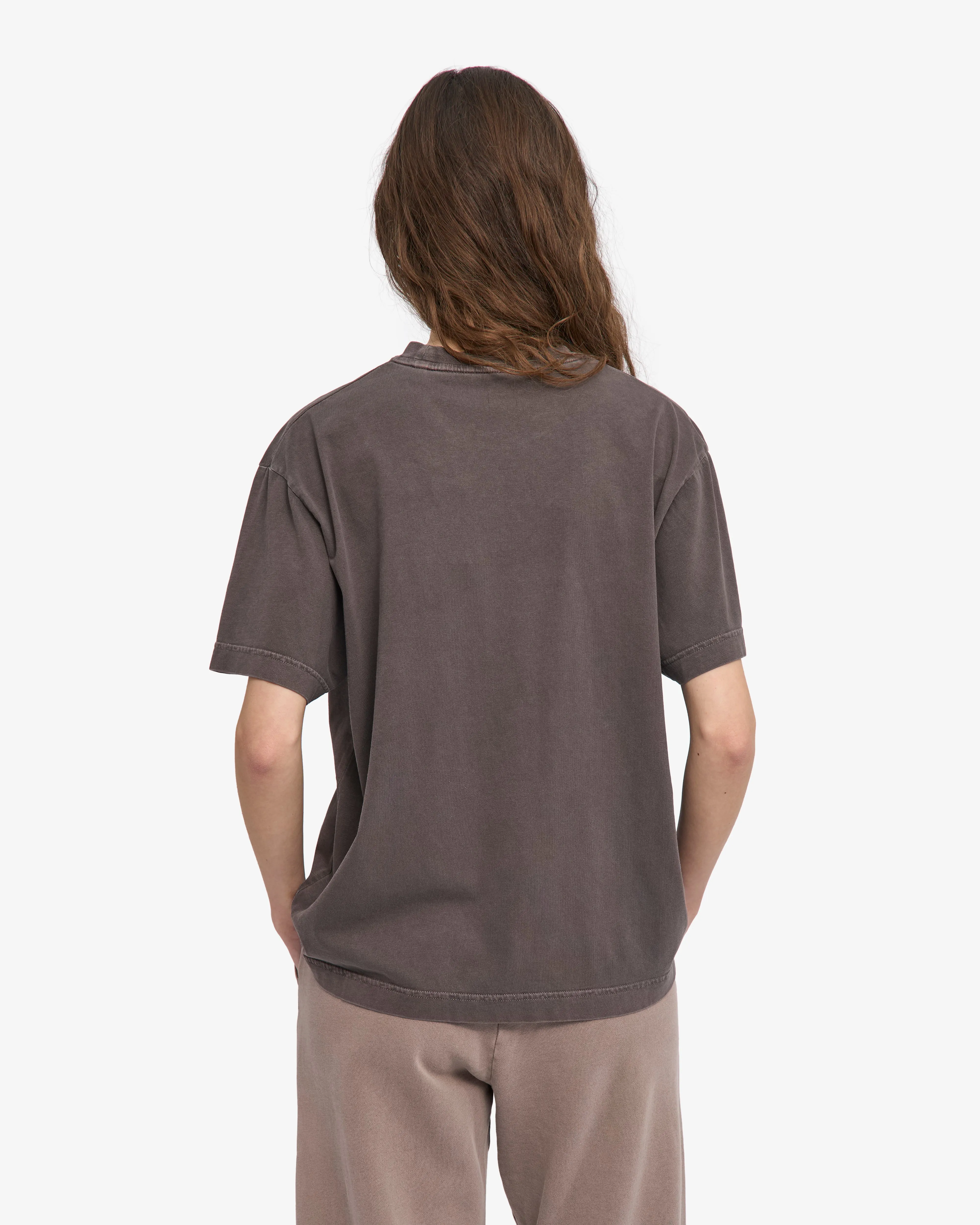 Oversized Organic T-Shirt - Faded Mud sold by Colorful Standard product image thumbnail 4