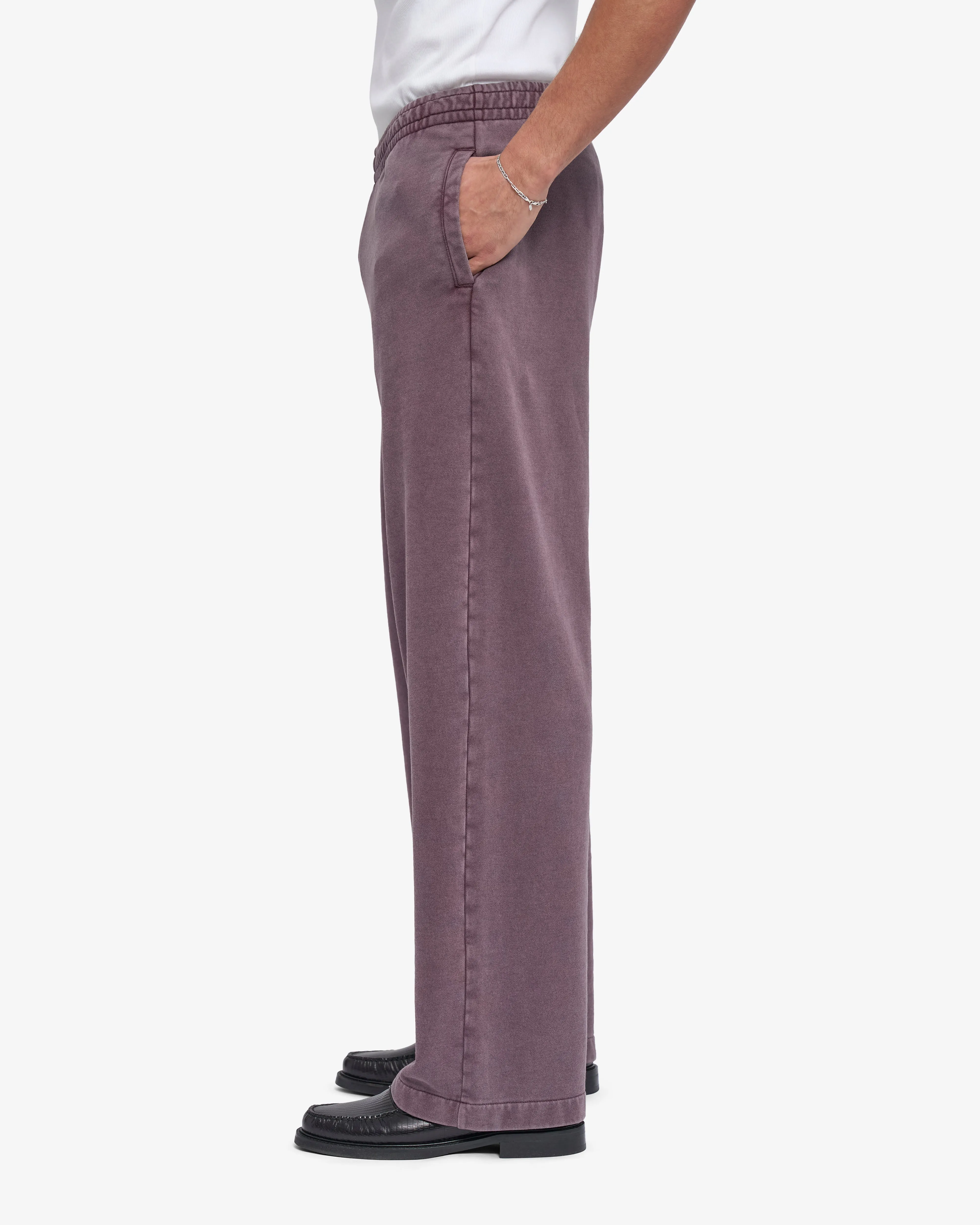 Organic Straight Leg Sweatpants - Faded Grape sold by Colorful Standard product image thumbnail 4