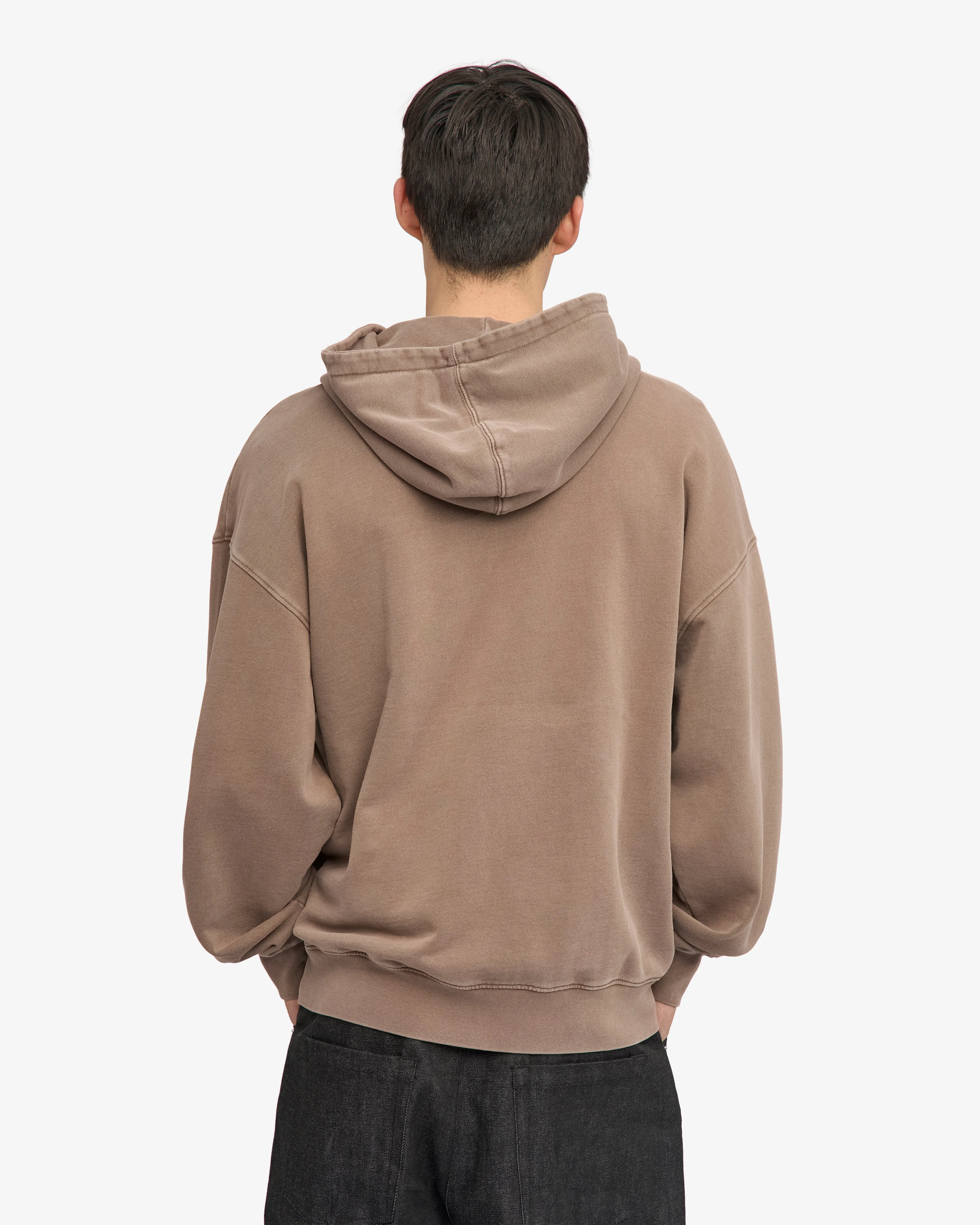 Organic Oversized Zip Hood - Faded Khaki sold by Colorful Standard product image thumbnail 4