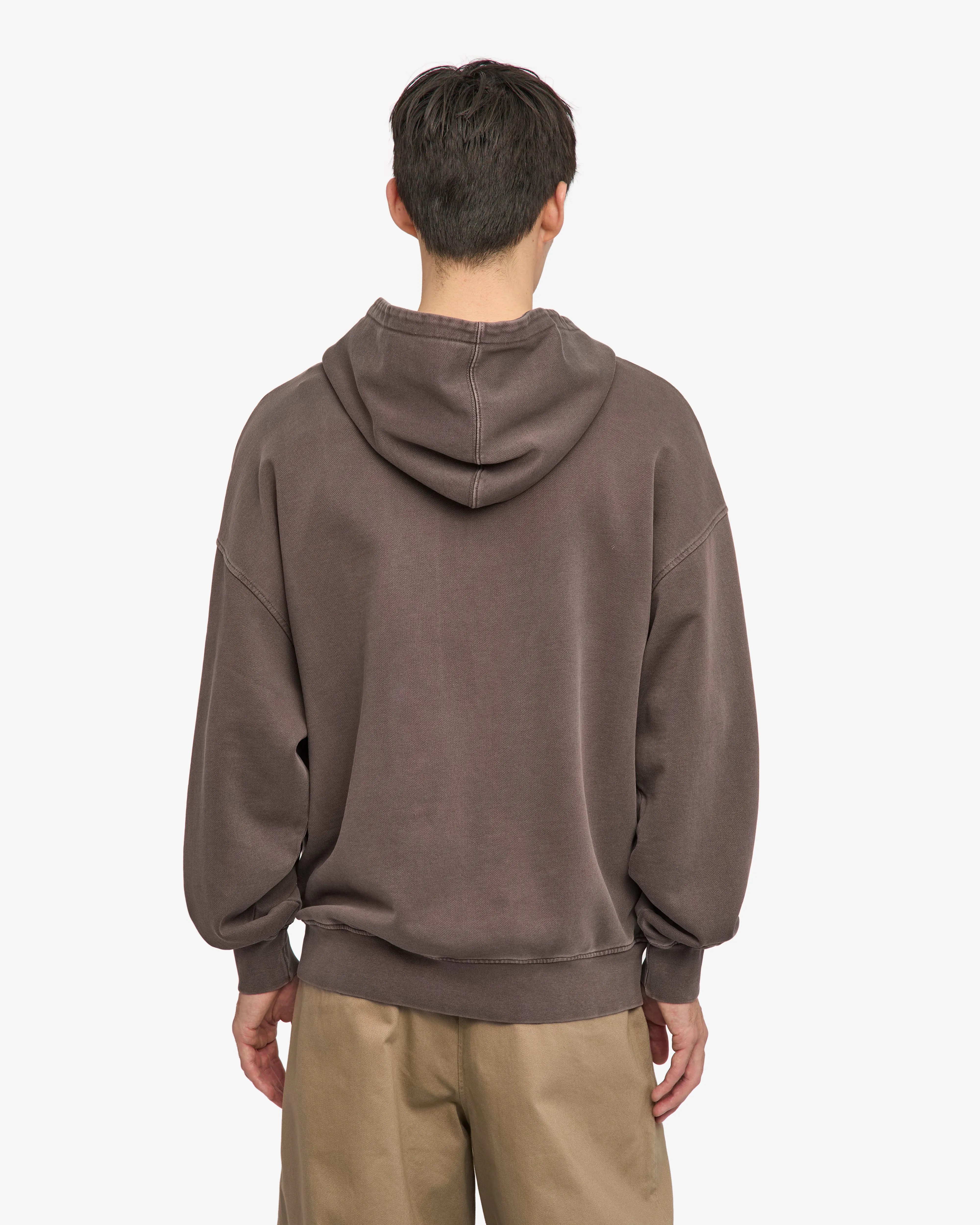 Organic Oversized Zip Hood - Faded Mud sold by Colorful Standard product image thumbnail 4