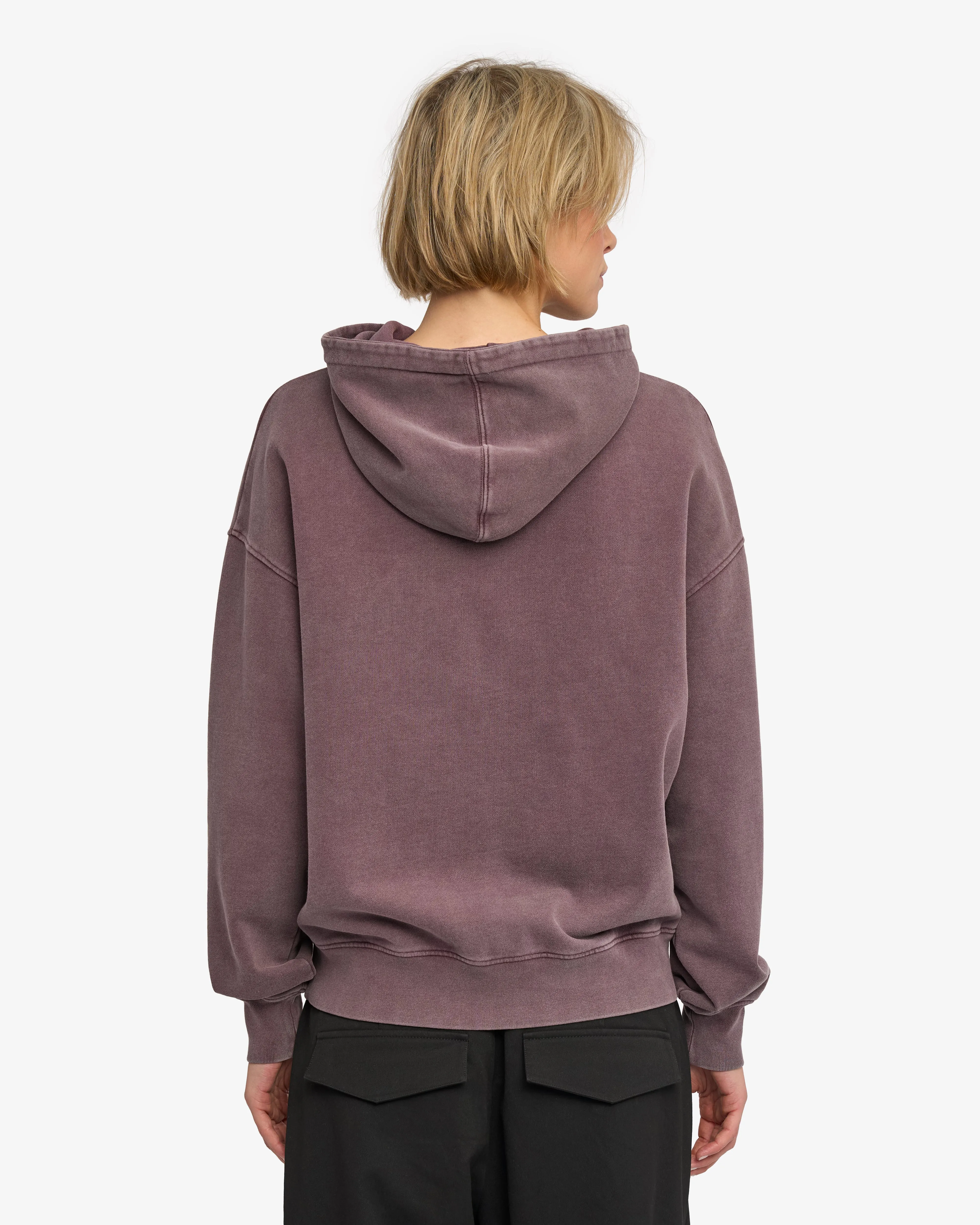 Organic Oversized Hood - Faded Grape sold by Colorful Standard product image thumbnail 4