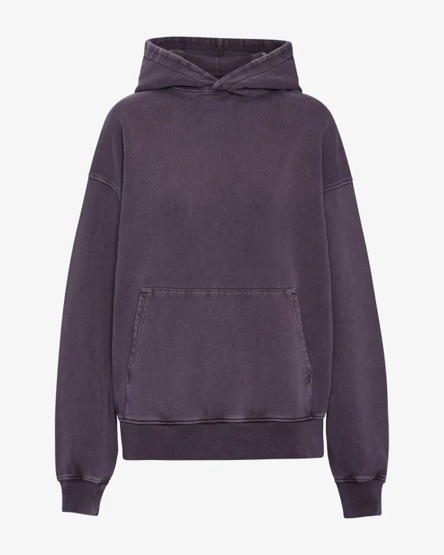 Organic Oversized Hood - Faded Grape made by Colorful Standard