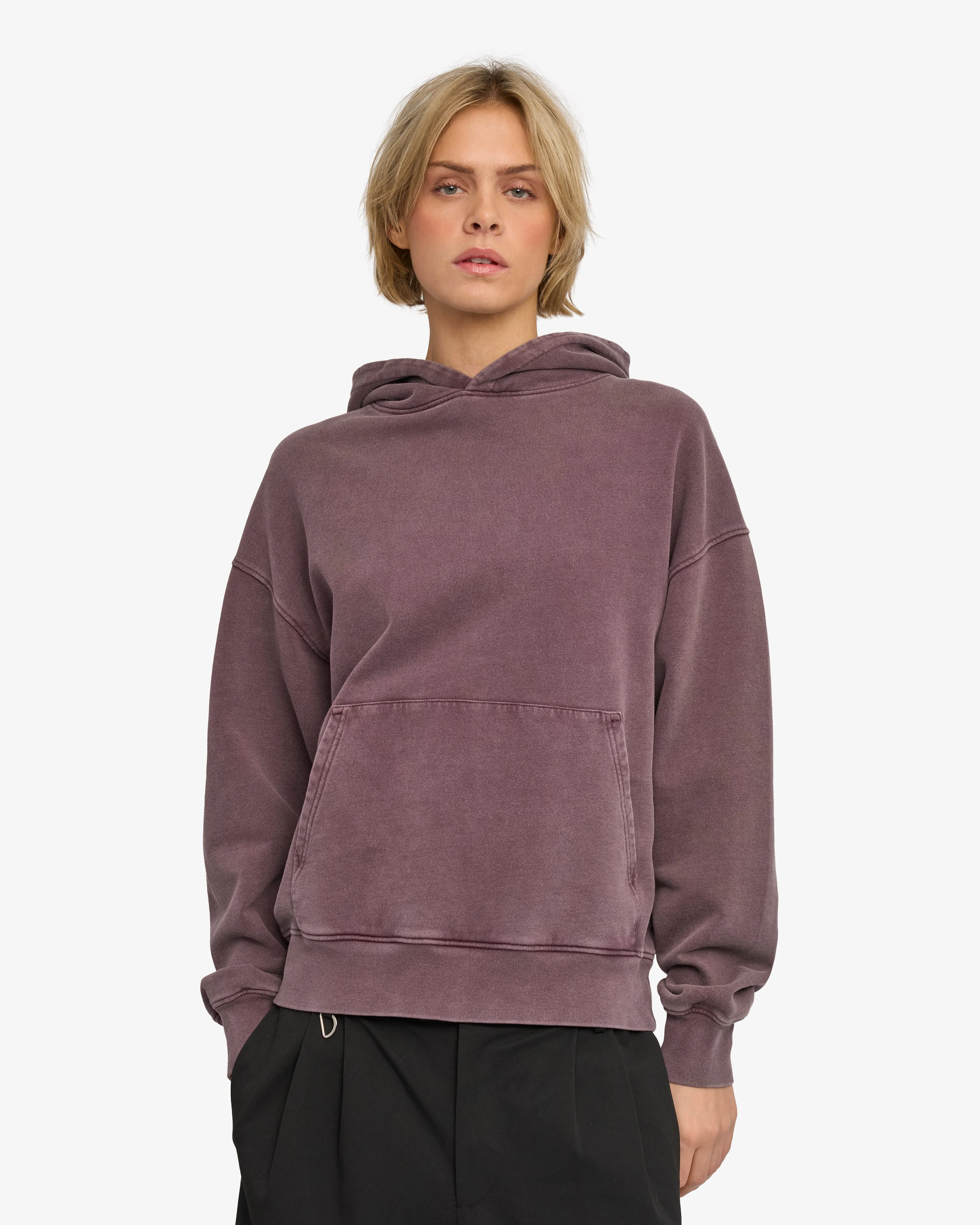 Organic Oversized Hood - Faded Grape sold by Colorful Standard product image thumbnail 2
