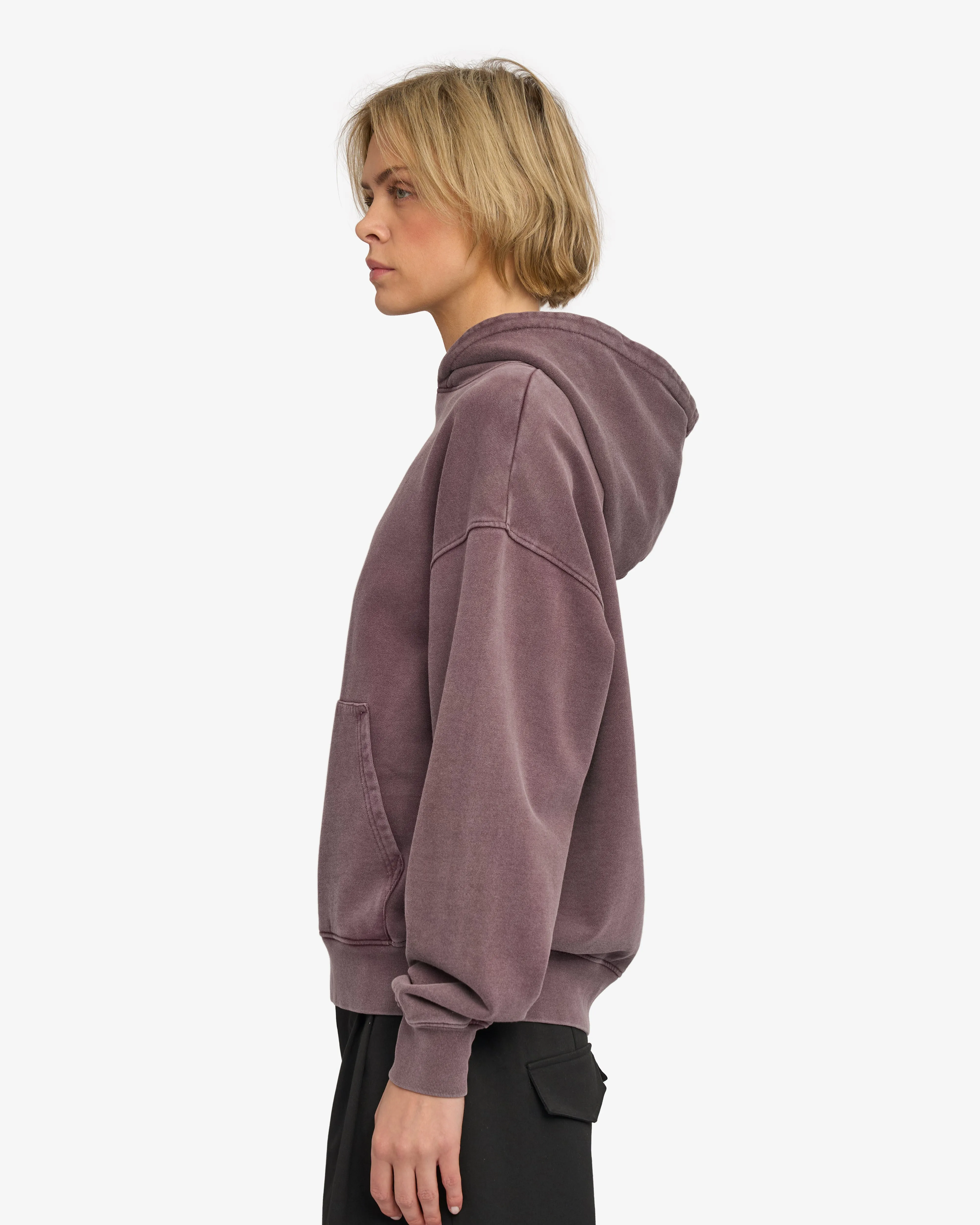 Organic Oversized Hood - Faded Grape sold by Colorful Standard product image thumbnail 3
