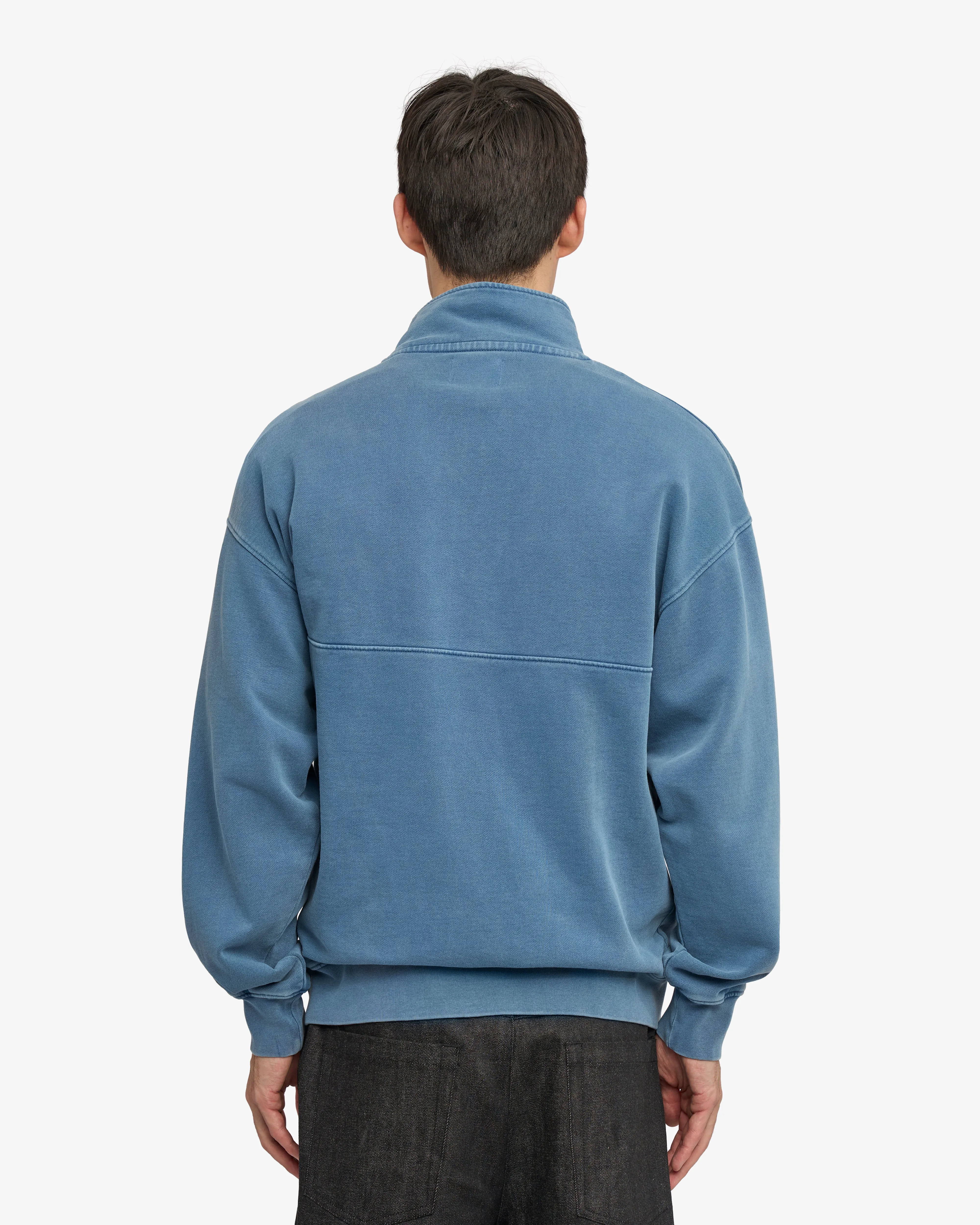 Organic Quarter Zip - Faded Indigo sold by Colorful Standard product image thumbnail 4