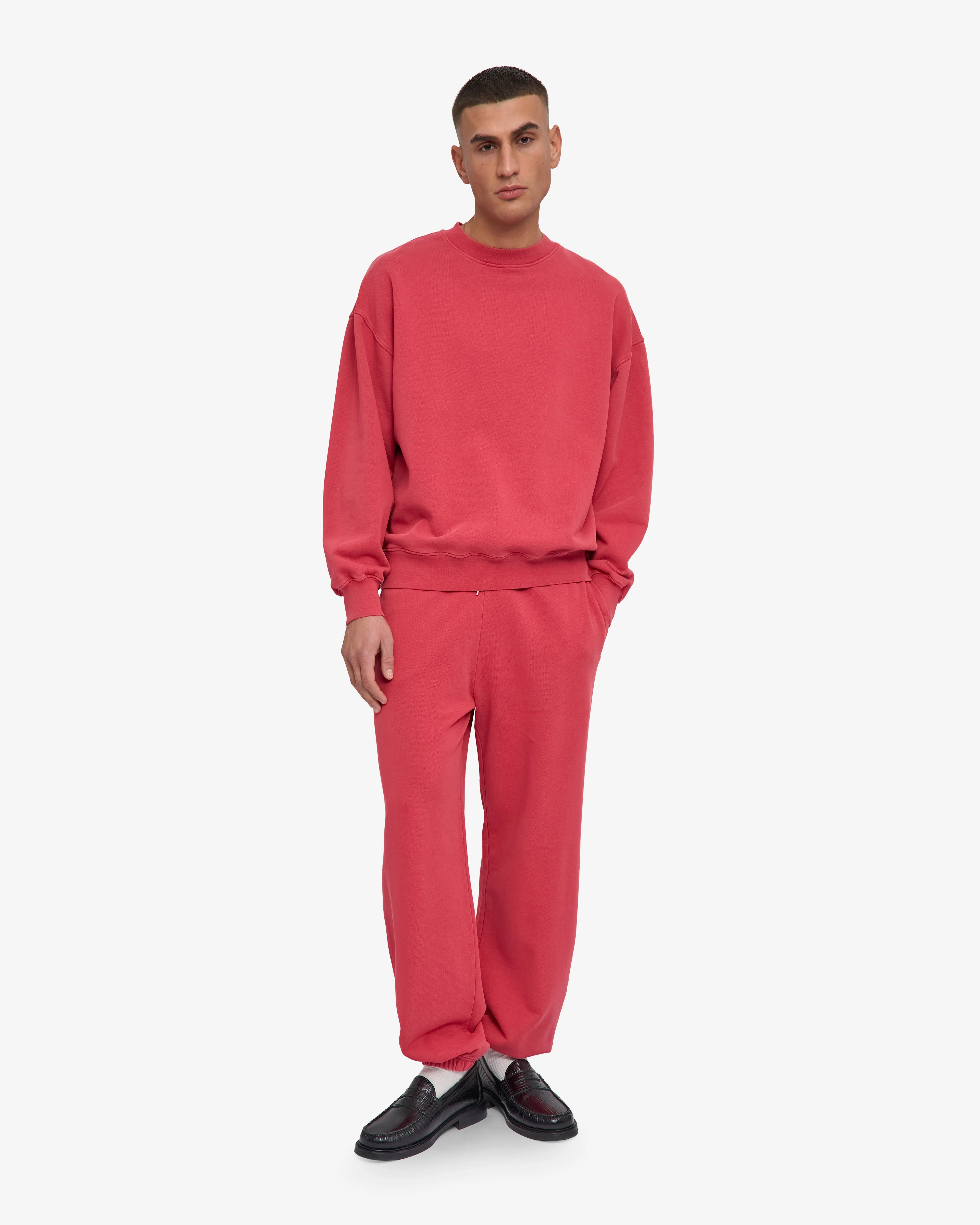 Organic Oversized Crew - Faded Red sold by Colorful Standard product image thumbnail 5