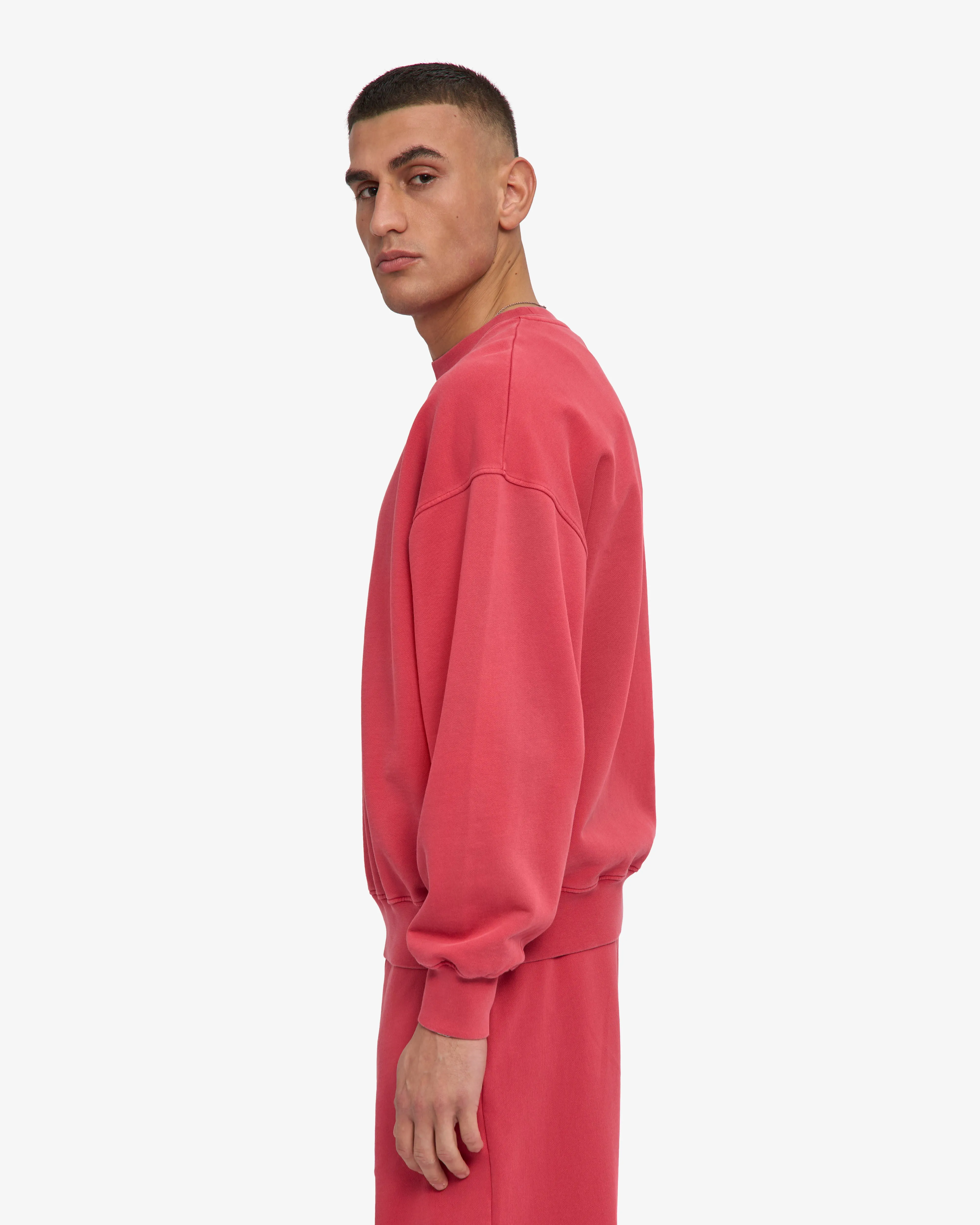 Organic Oversized Crew - Faded Red sold by Colorful Standard product image thumbnail 3